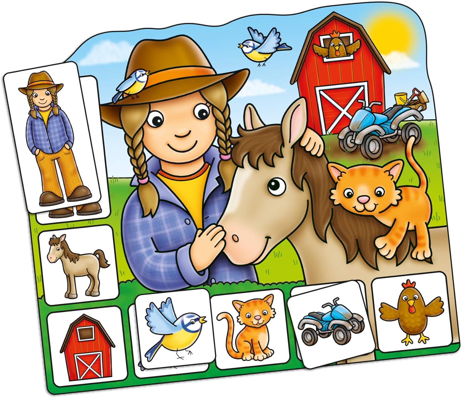 Orchard Toys Old MacDonald Lotto Game 4