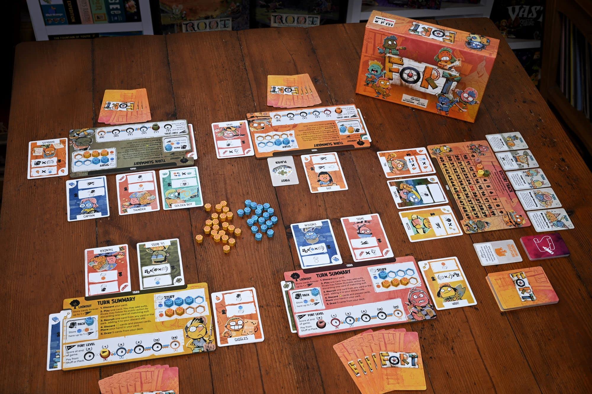 Leder Games Fort Board Game | Ages 10+ | 2-4 Players | 20-40 Min Playtime 2