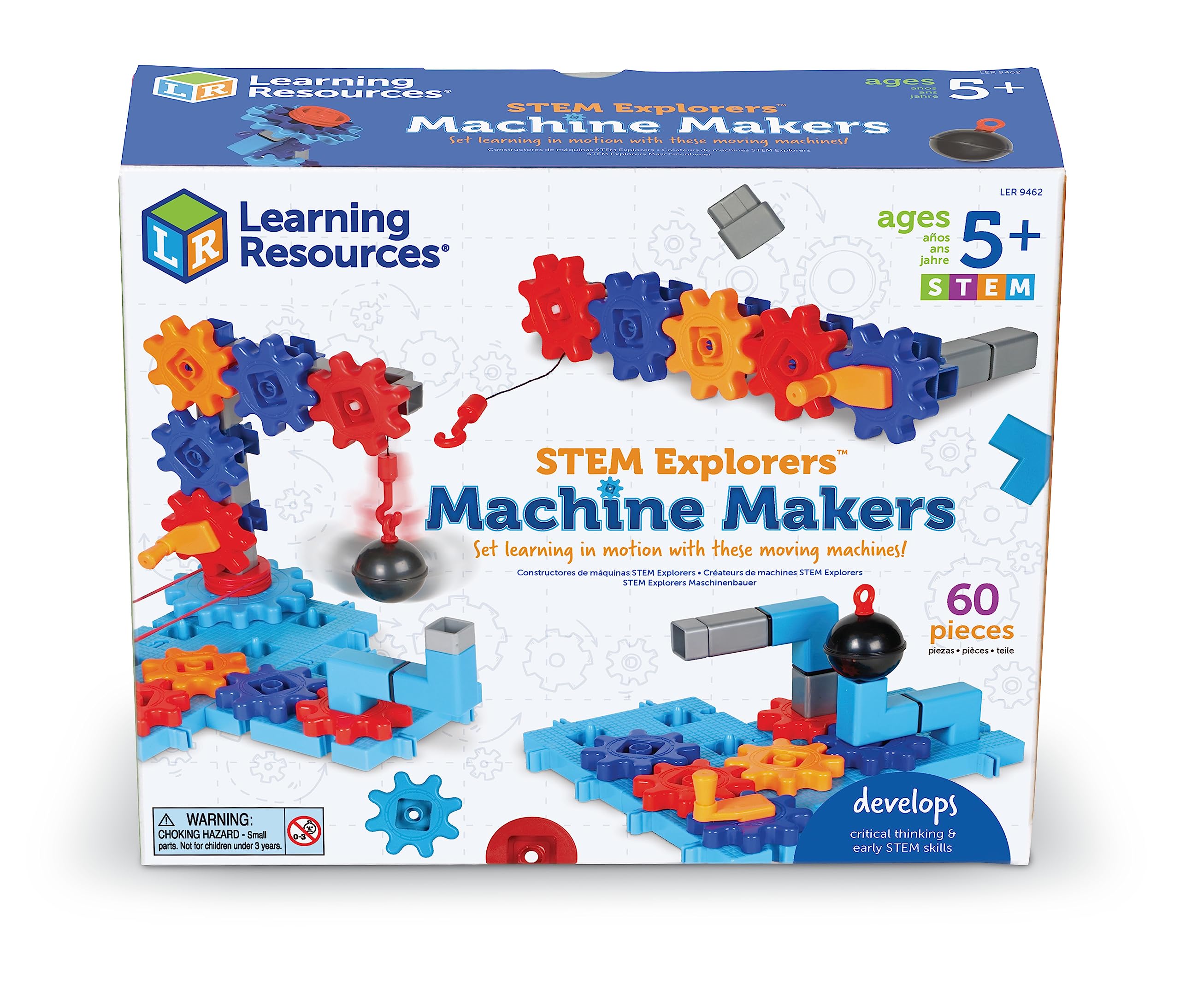 Learning Resources STEM Explorers™ Machine Makers - Building Toy for Ages 5+ 6