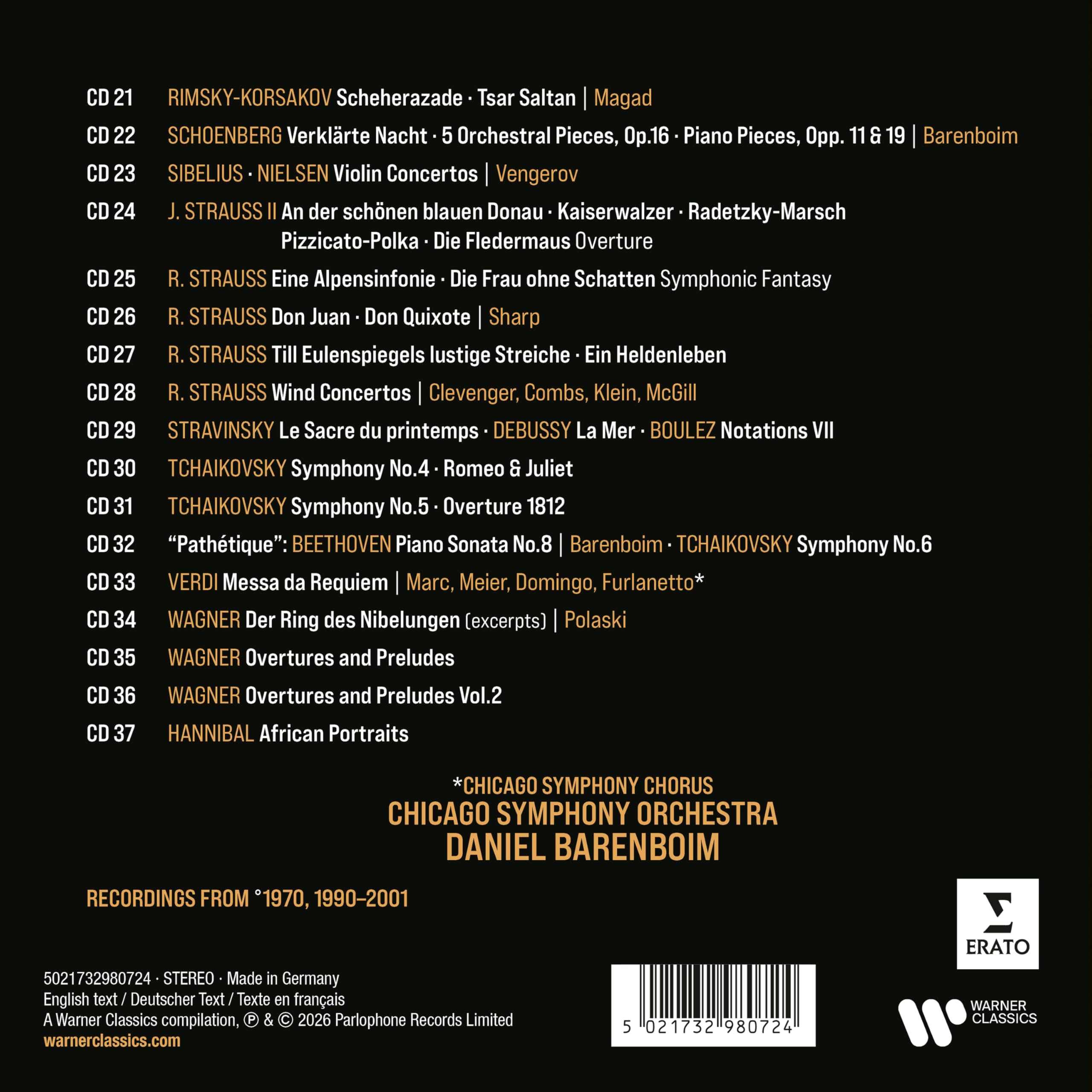 Warner Classics - The Warner Classics Edition - Complete Teldec, Erato & EMI Classics Recordi [box_set] 3