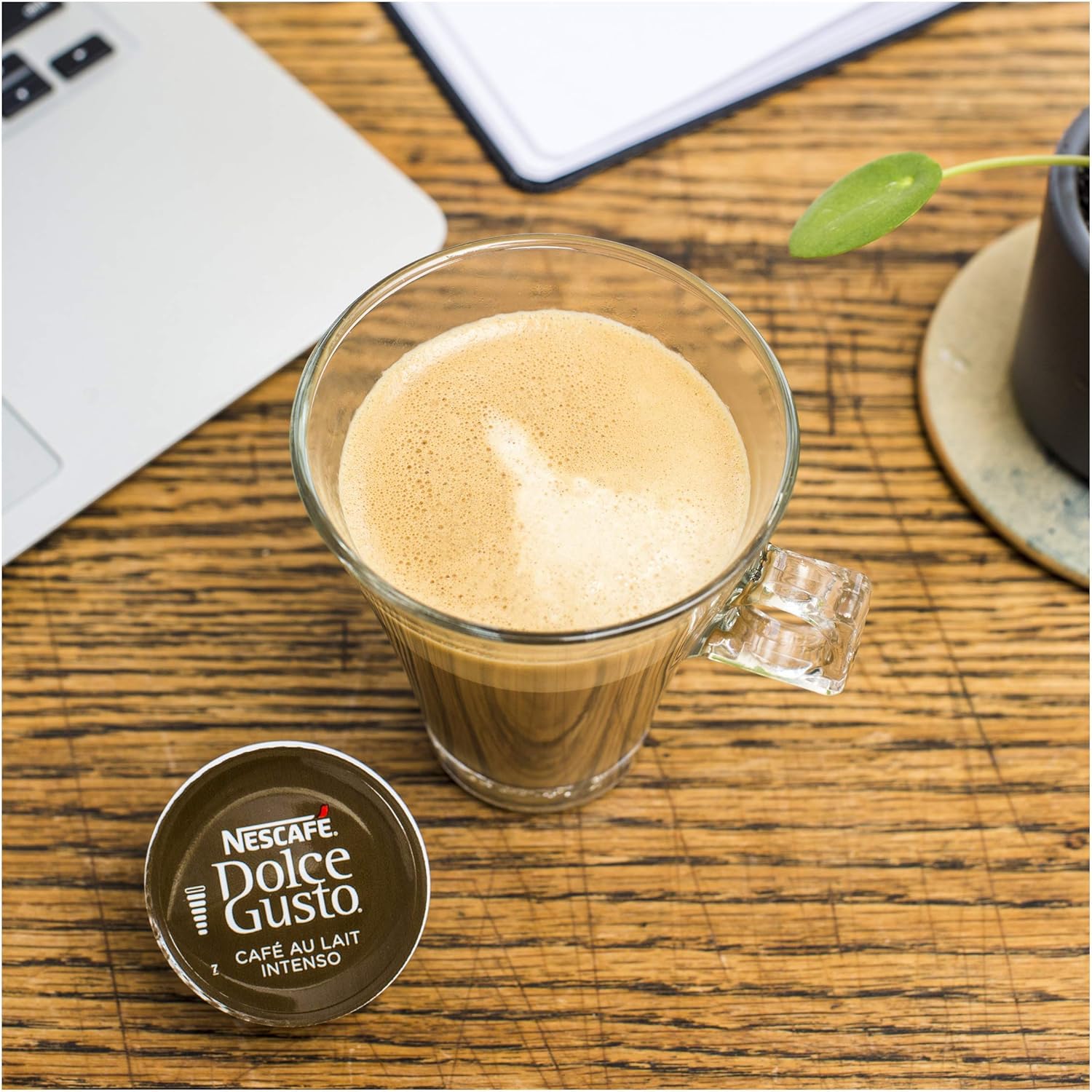NESCAFÉ Dolce Gusto Café Au Lait Intenso Coffee Pods, 16 Capsules (48 Servings) 6
