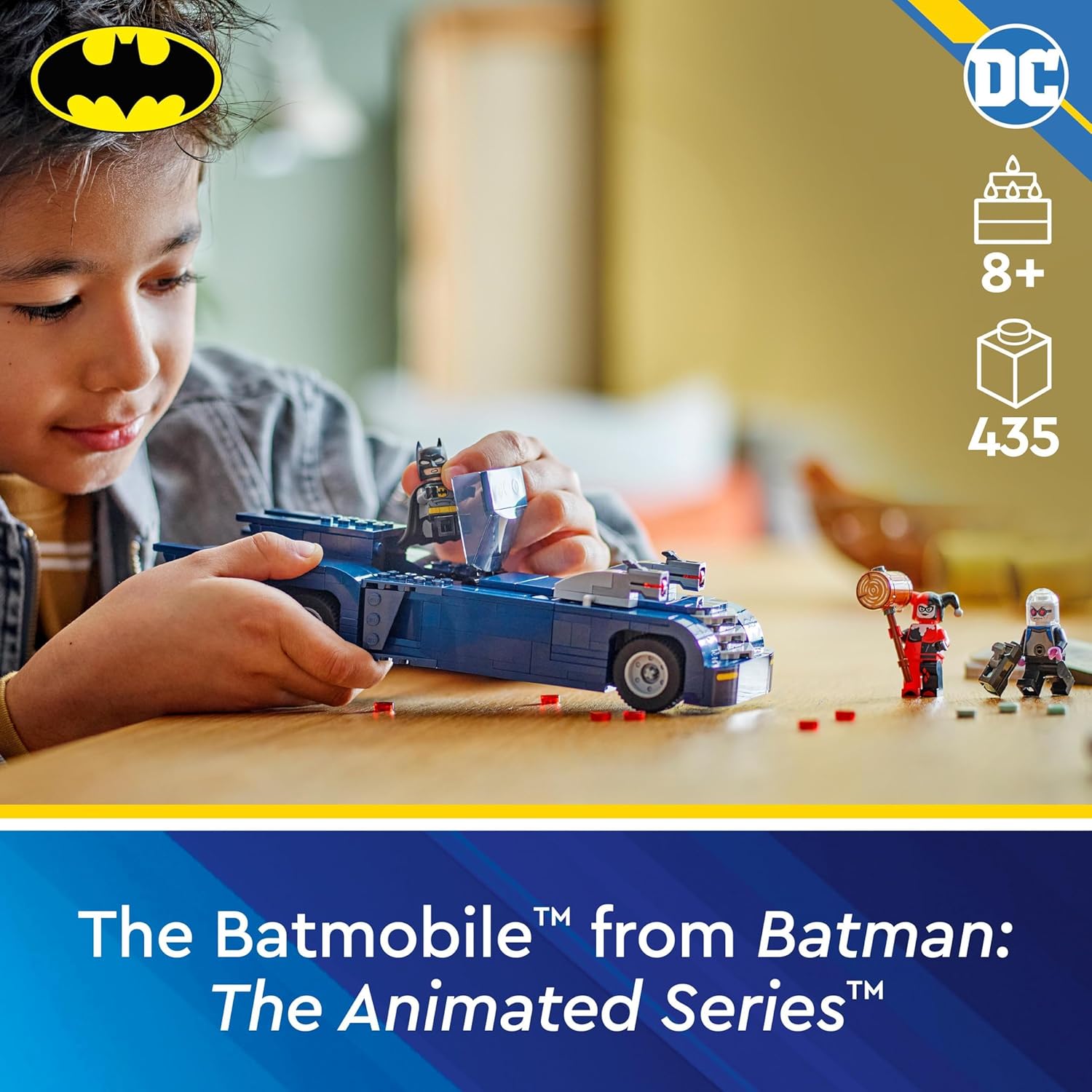 LEGO DC Batman with the Batmobile vs. Harley Quinn & Mr. Freeze - Building Set for 8+ Years 5