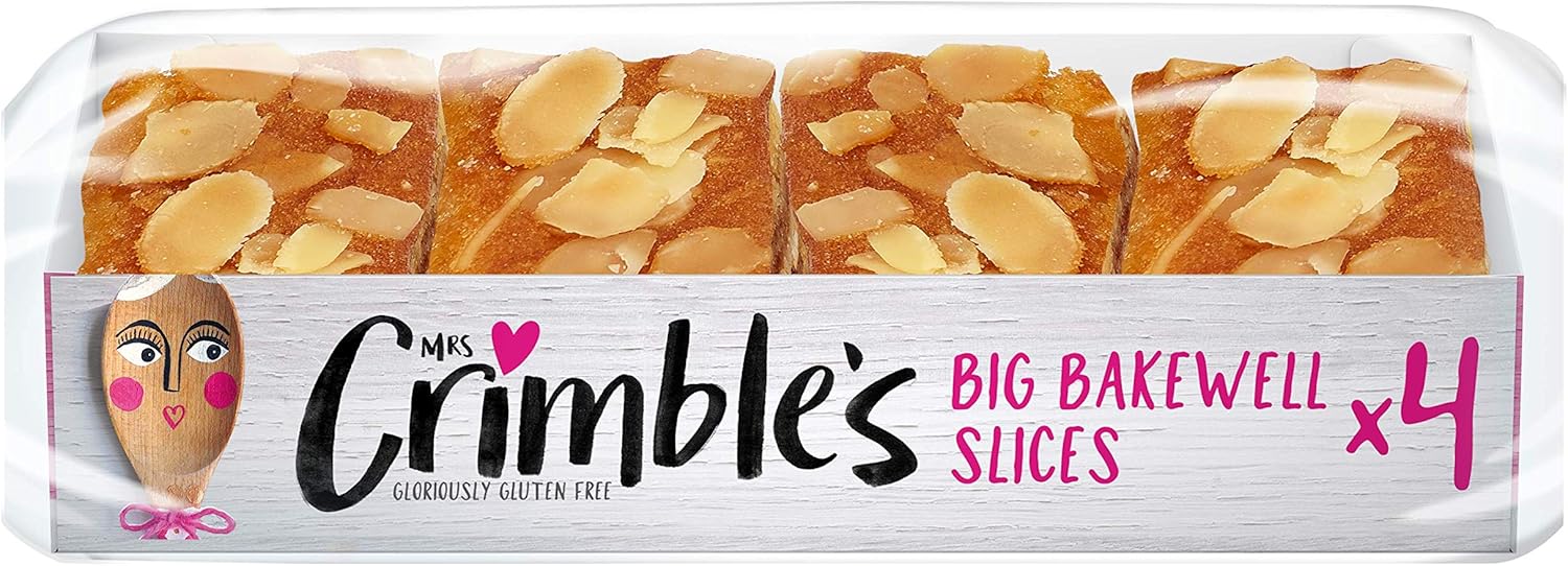 Mrs Crimble’s - 12 Gluten Free Bakewell Slices Premium Cake Bars 6