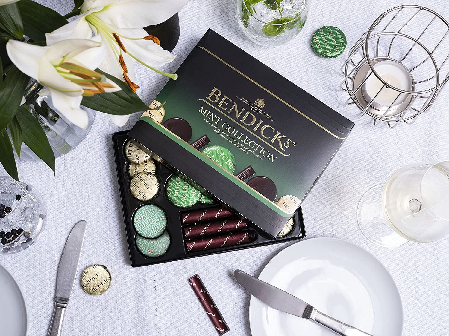 Bendicks Chocolate Mint Collection - Dark Chocolate Mints with Bittermints, Mint Crisps & Fondant, 200g 8