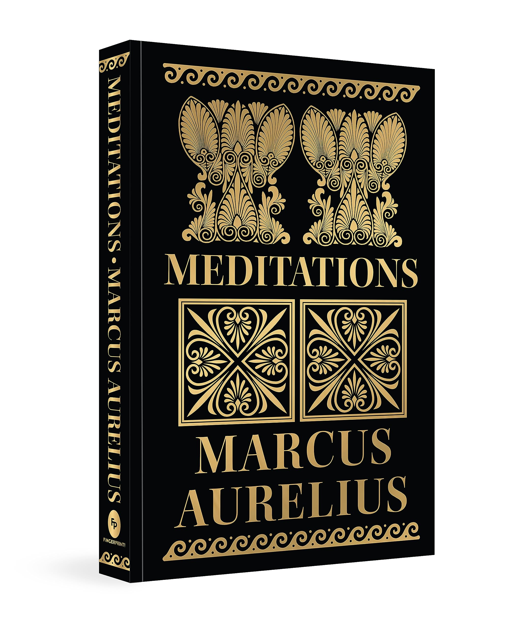 FINGERPRINT Meditations (Deluxe Hardbound Edition) by Marcus Aurelius | Psychology & Philosophy