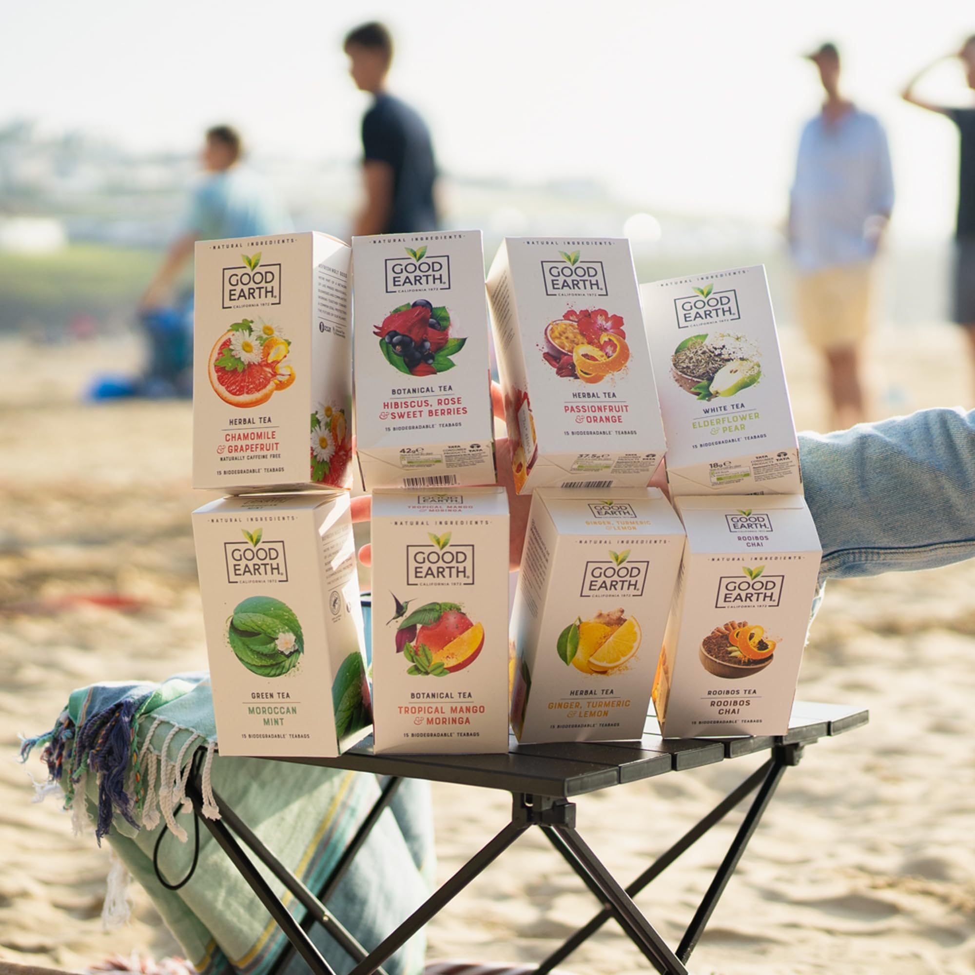 Good Earth Tea Co. Hibiscus, Sweet Berries & Rose Tea - 5 x 15 Teabags 15