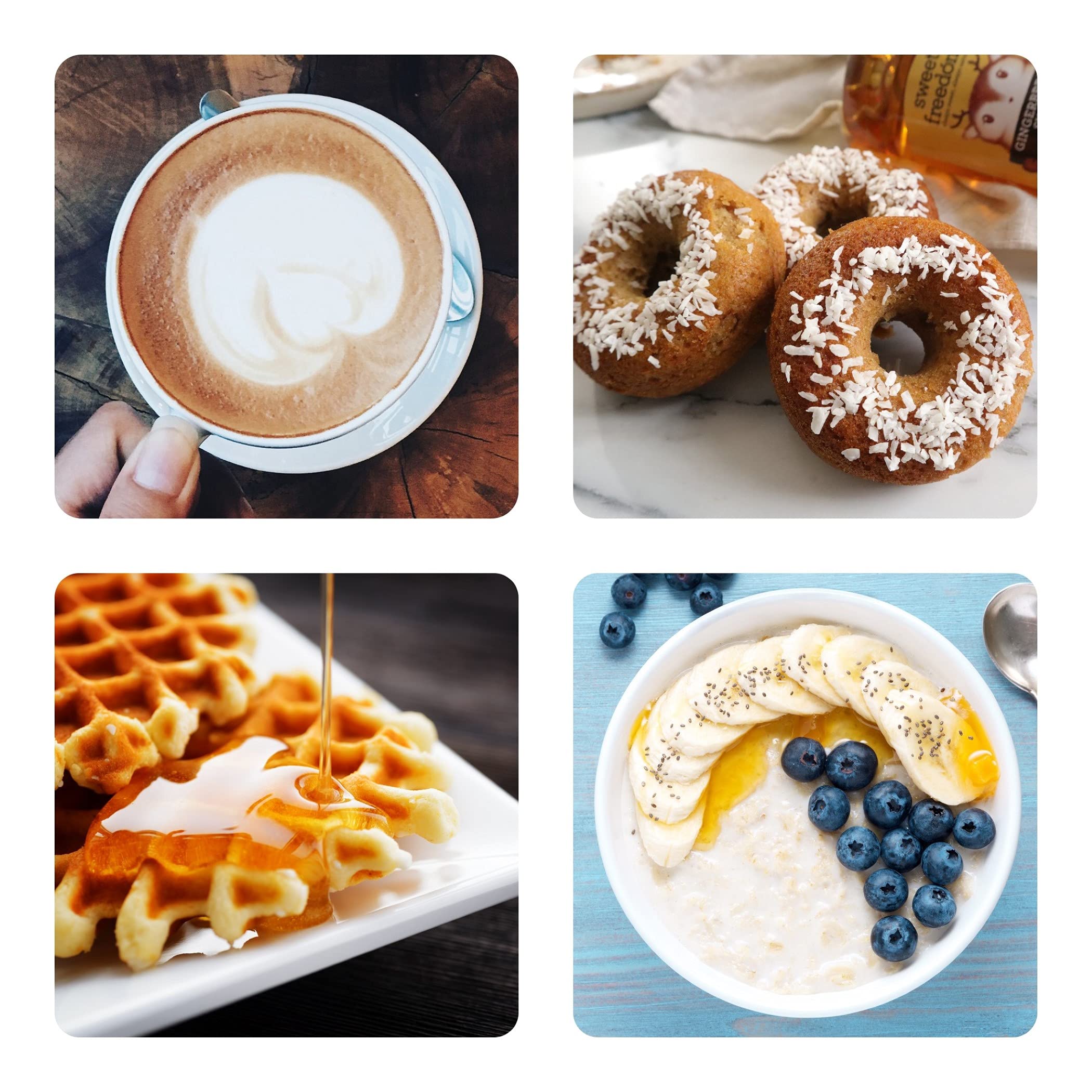 Sweet Freedom Gingerbread Syrup - 350g | Natural Fruit-Sweetened Vegan Syrup for Coffee, Baking & Desserts 5