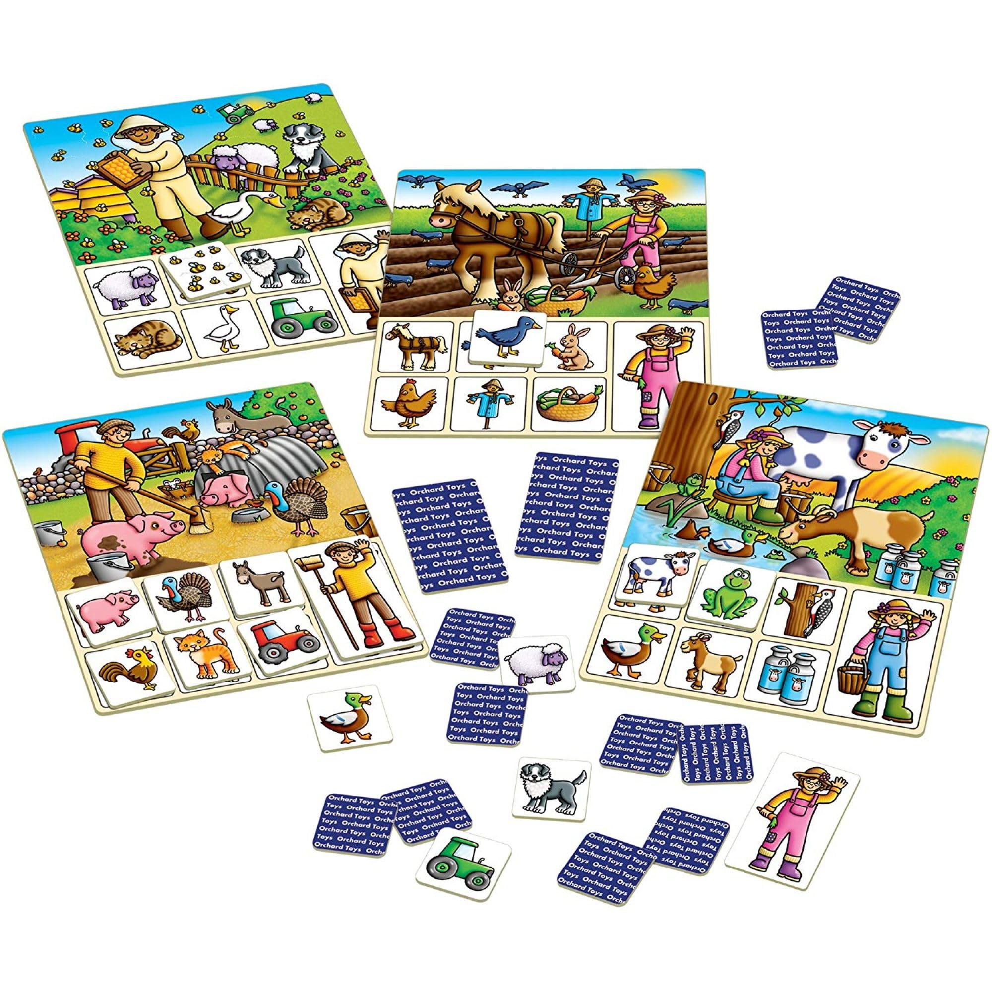 Orchard Toys Old MacDonald Lotto Game 10