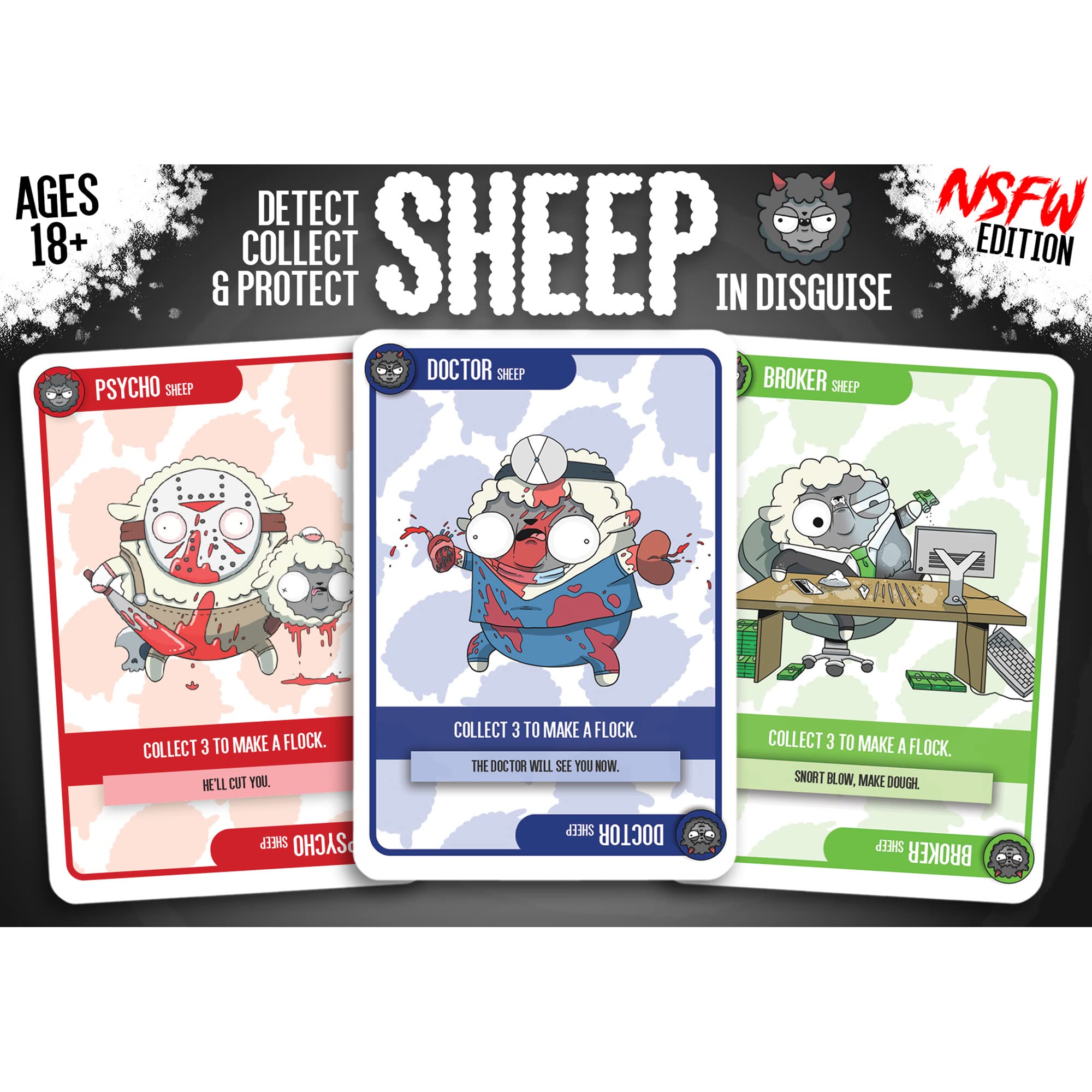 Sheep in Disguise NSFW Version - Adult Card Game 4