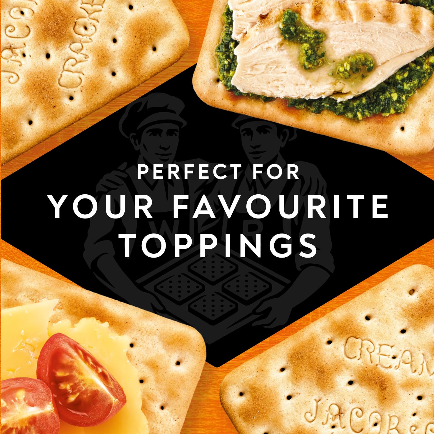 Jacob's Original Cream Crackers 200g 6