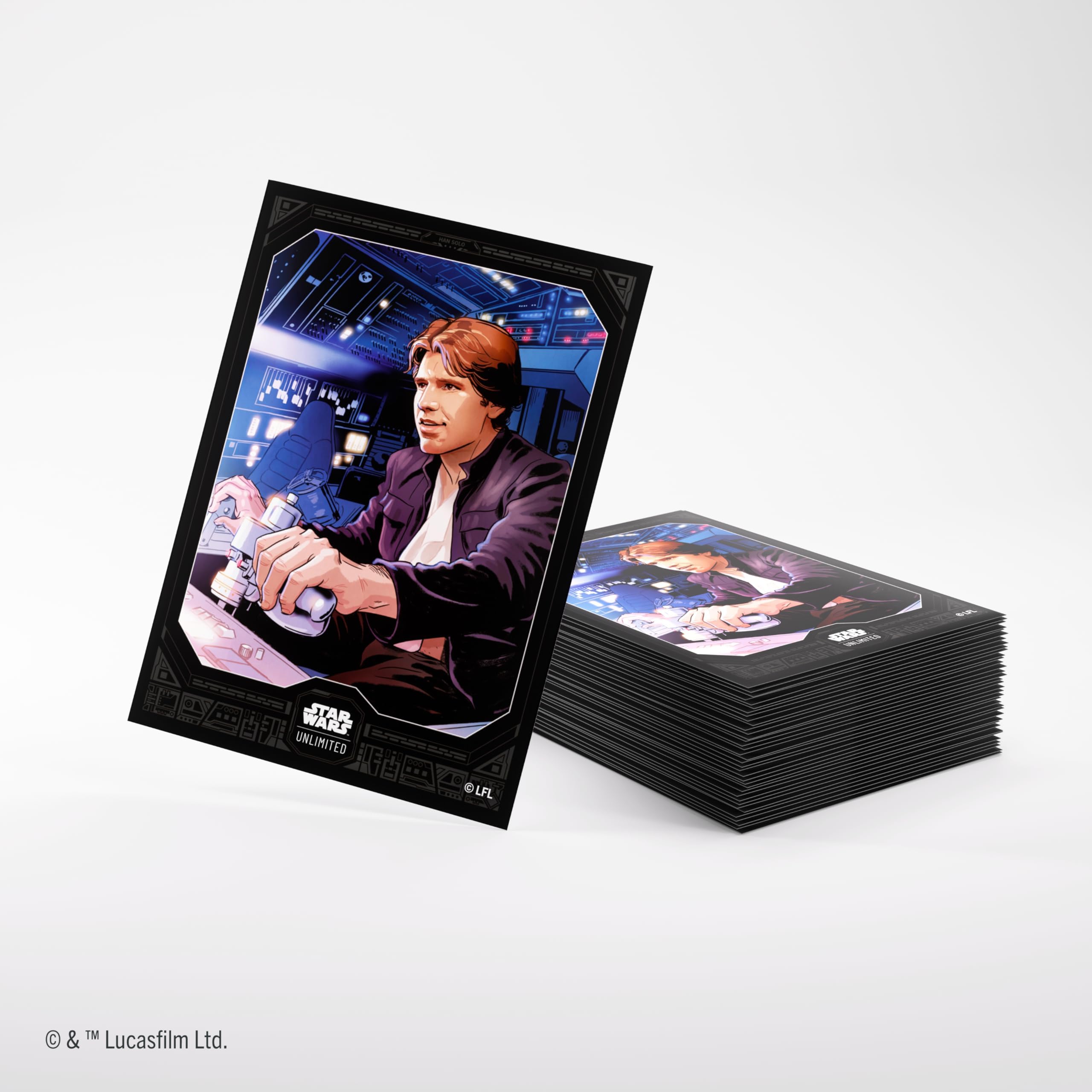 Gamegenic Star Wars: Unlimited Card Game Han Solo Art Sleeves 4