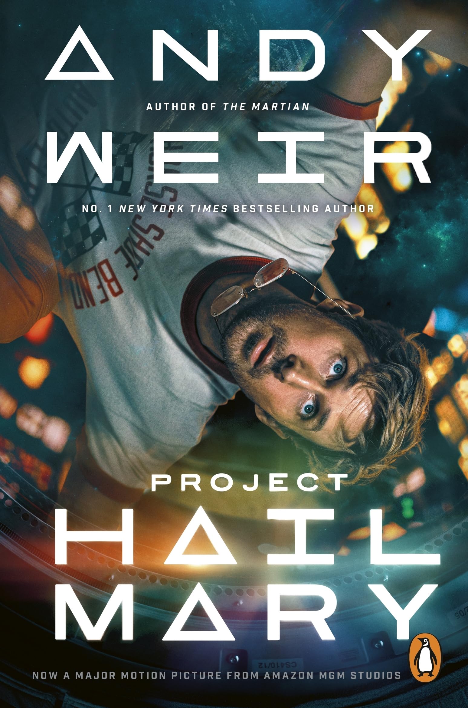 Penguin Project Hail Mary by Andy Weir | Science Fiction Adventure Paperback