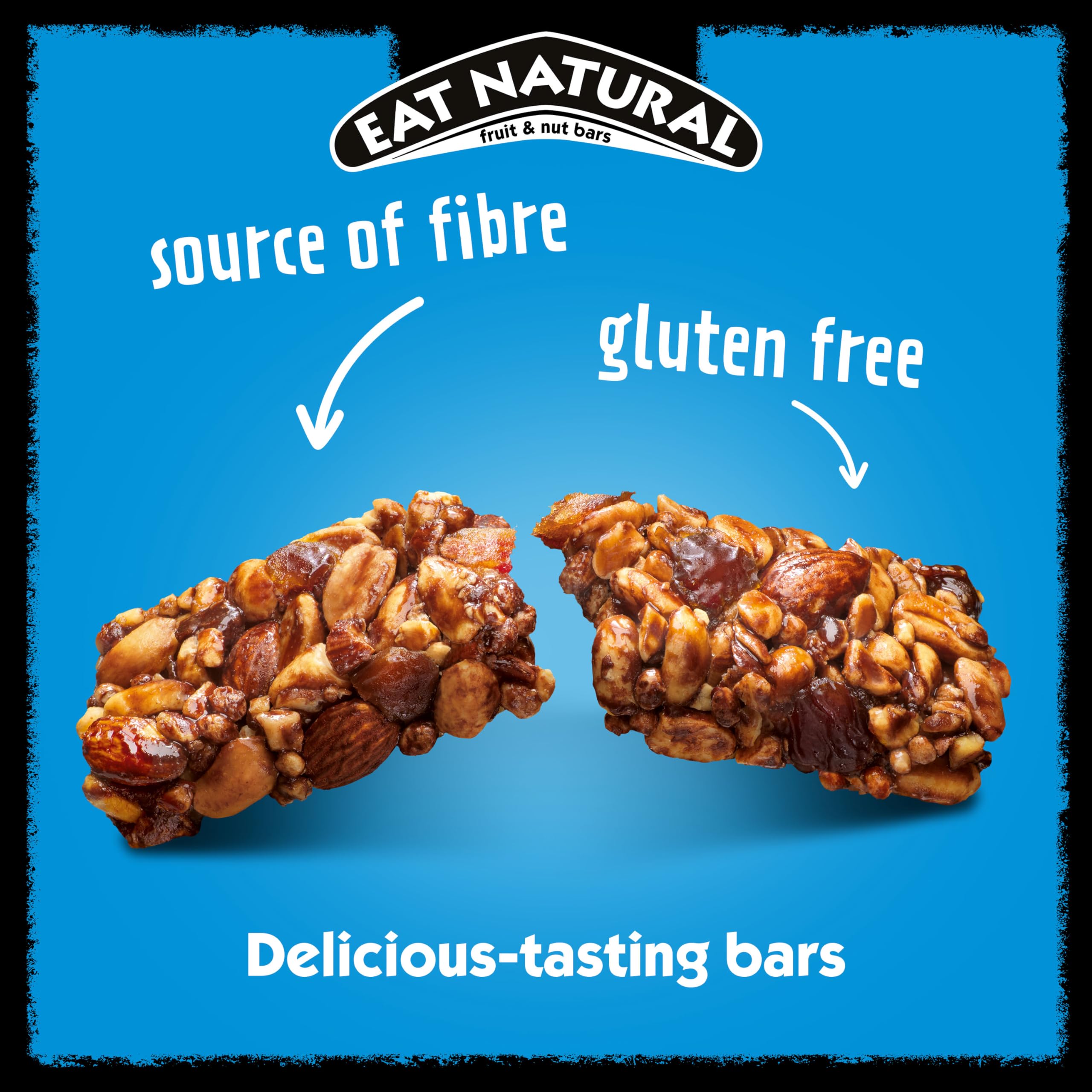 Eat Natural Protein Peanuts, Almonds & Cocoa Fruit & Nut Bars 12 x 40g 5
