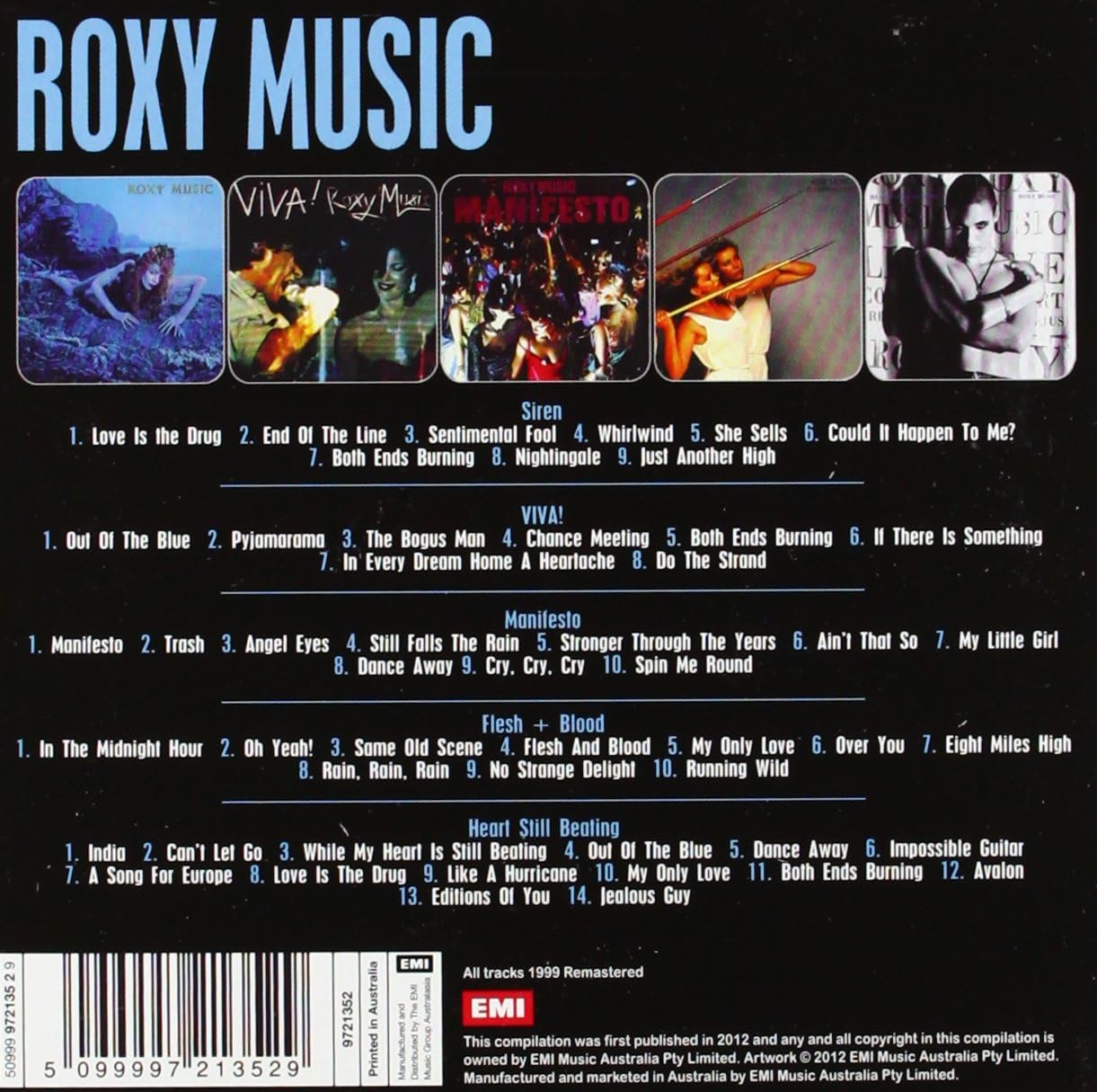 5 Album Set - Audio CD Compilation