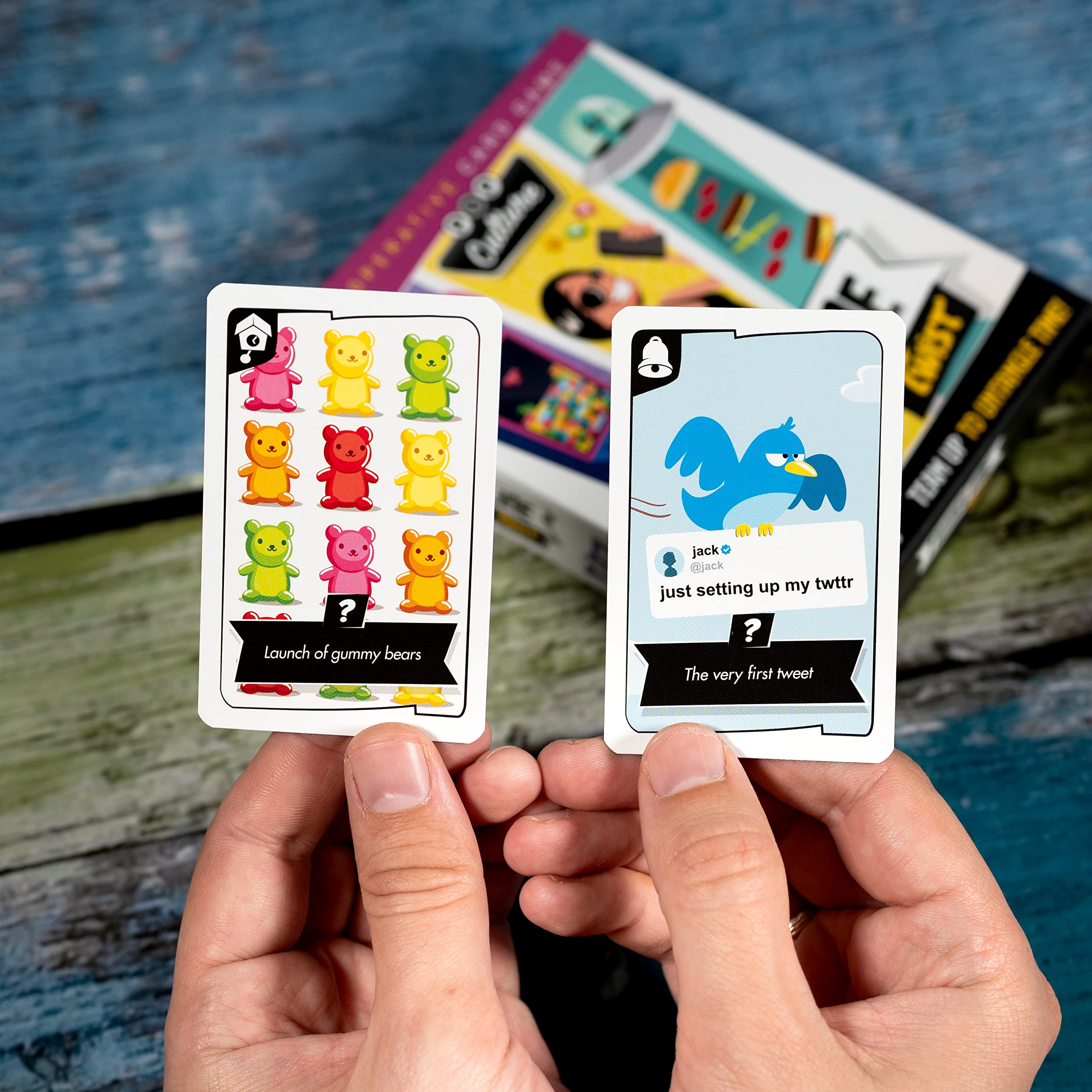 Zygomatic Timeline Twist: Pop Culture Card Game for 2-6 Players 4