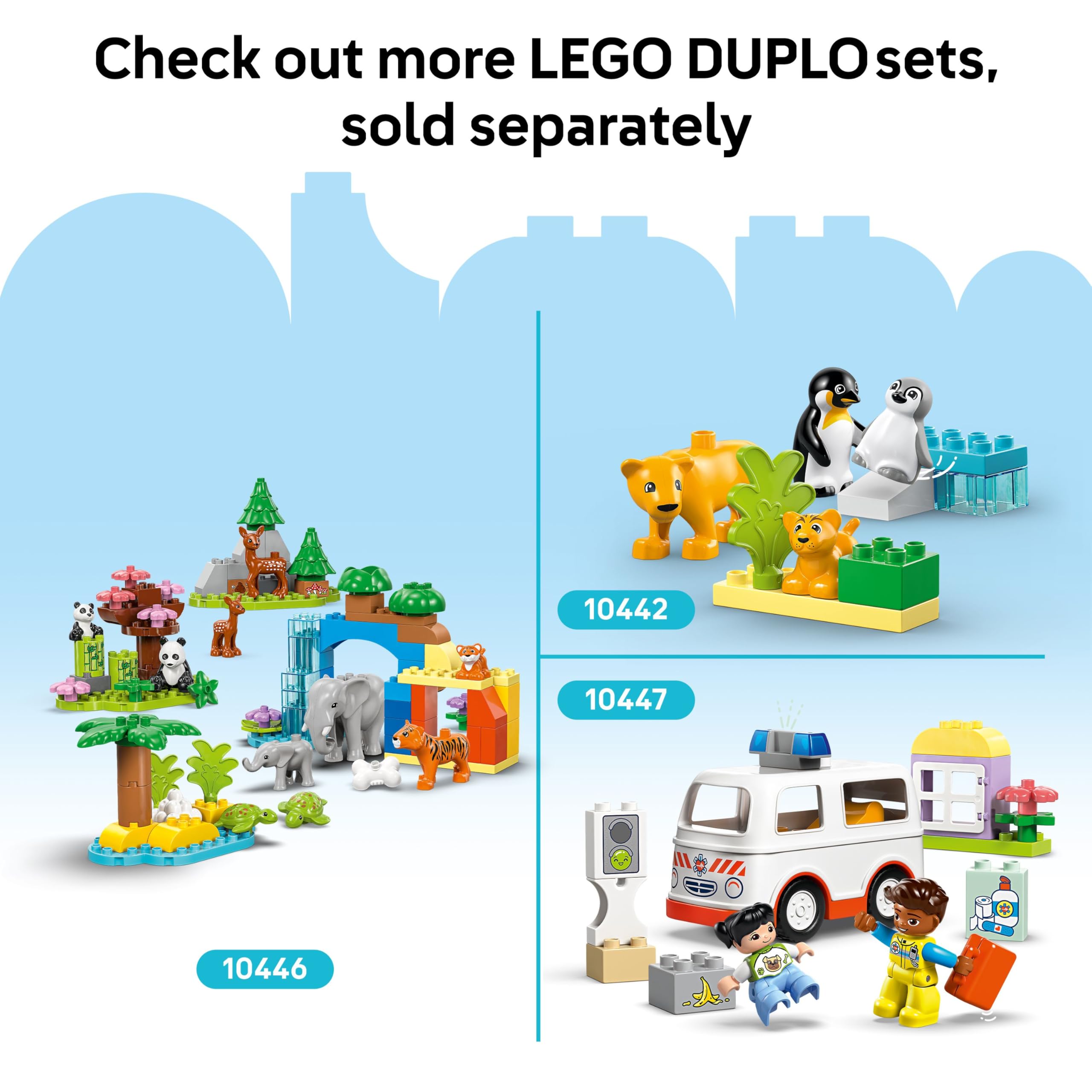 LEGO DUPLO First Time: Visit to the Doctor - Role Play Building Set for Toddlers 2+ 12