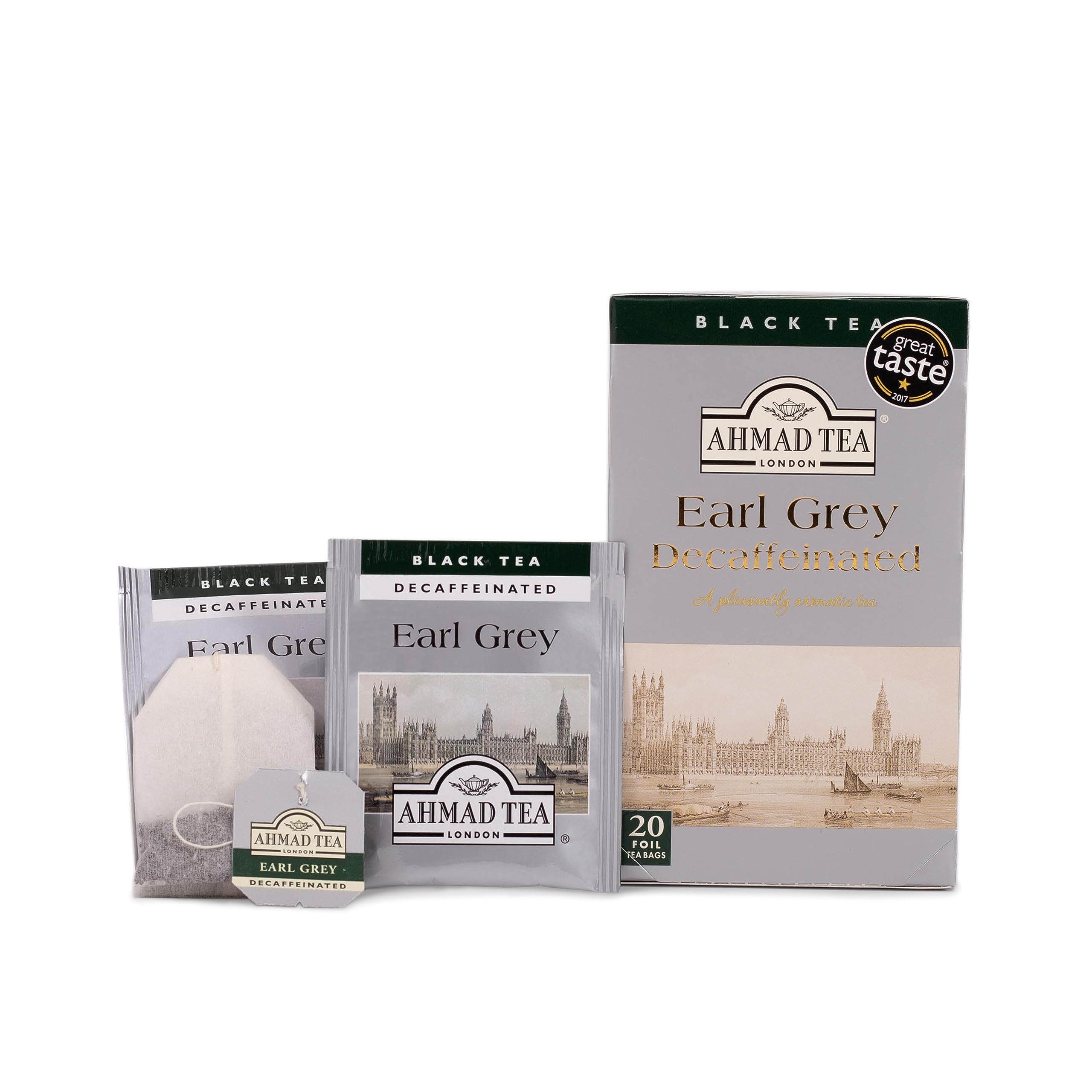 Ahmad Tea Decaffeinated Earl Grey Tea - 20 Individually Foil-Wrapped Teabags 4