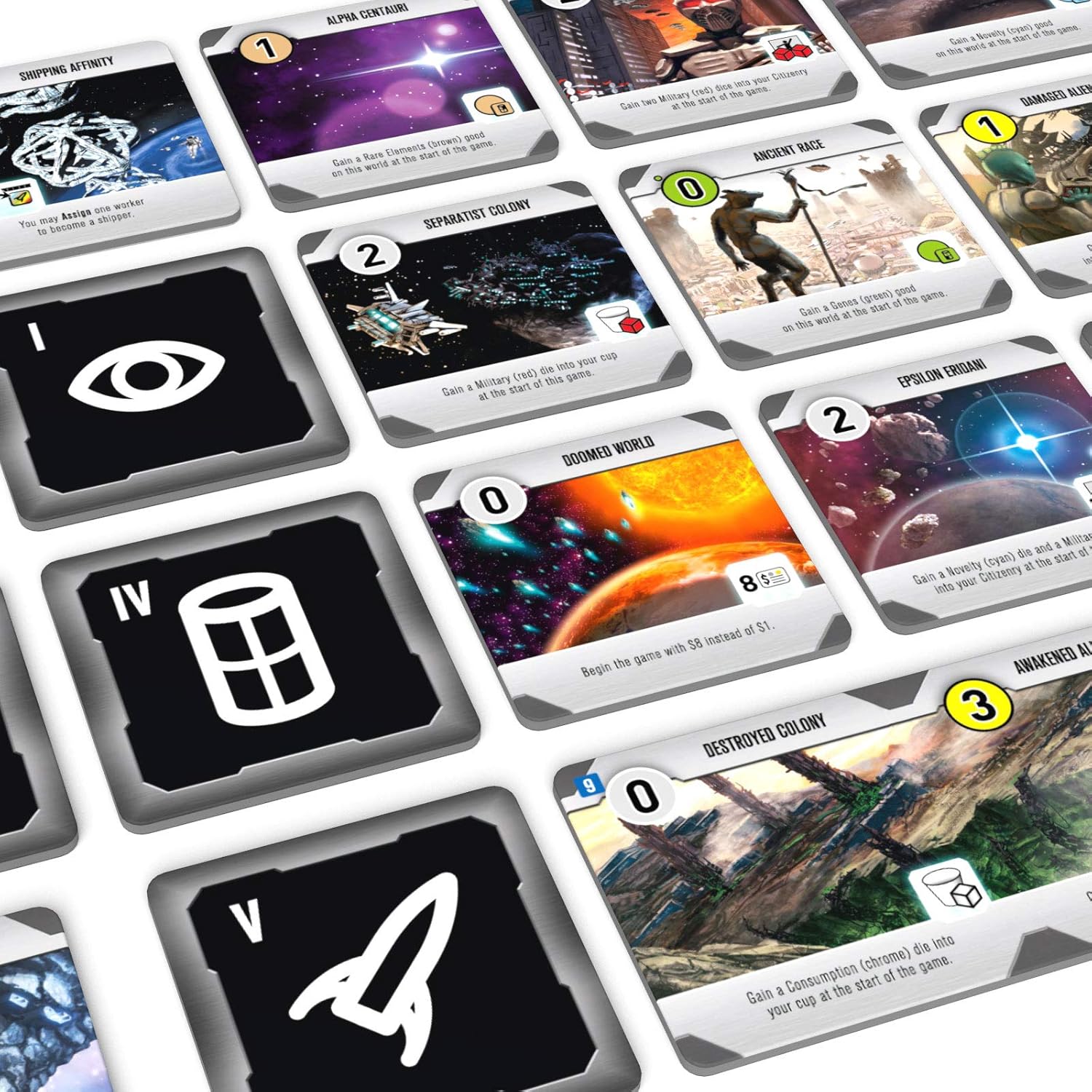 Rio Grande Games Roll for the Galaxy Dice Board Game 4