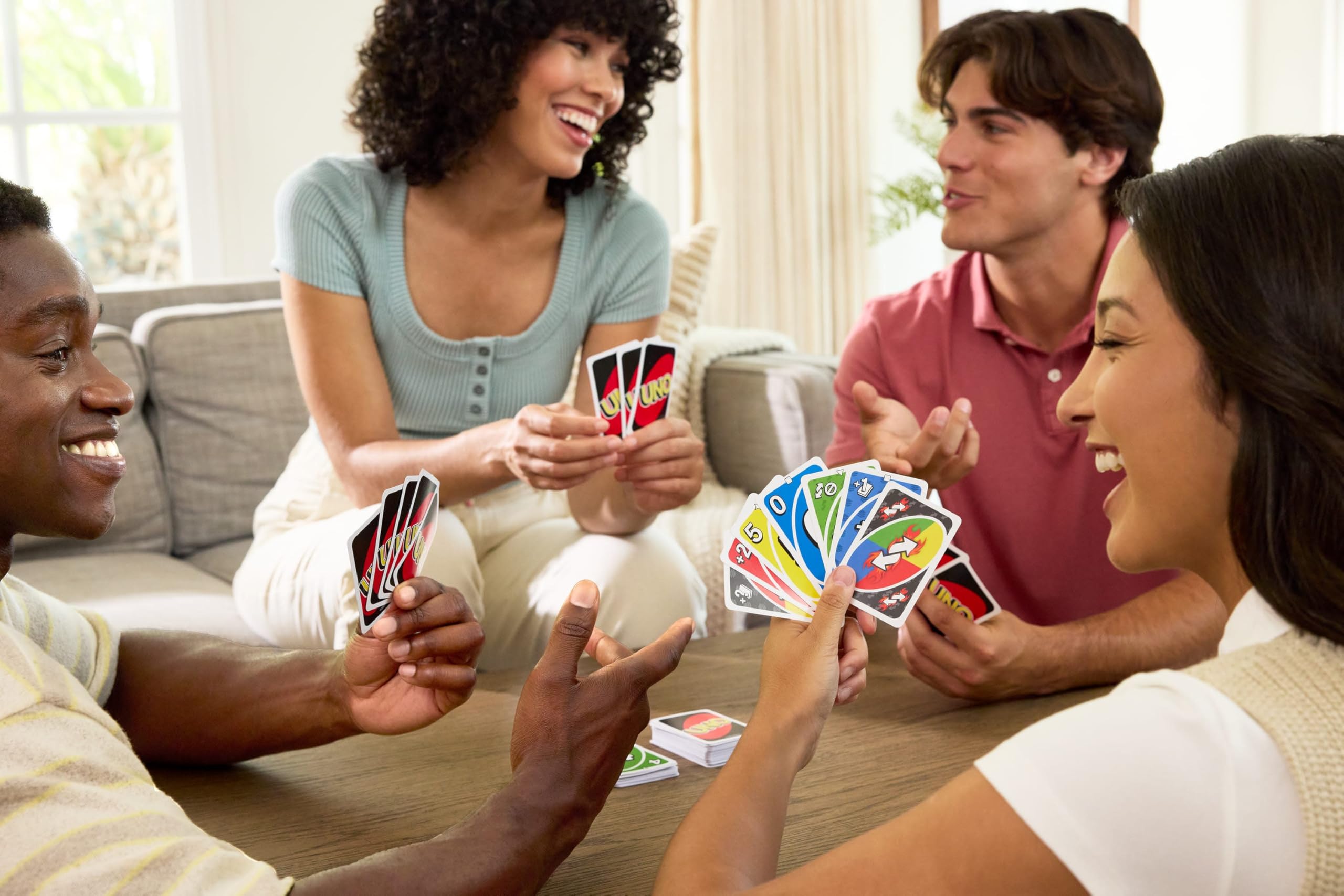 Mattel Games UNO Card Game with 2 Add On Packs in Collectible Tin 3