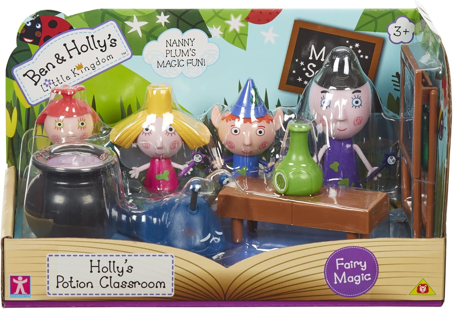 Ben & Holly Potion Classroom Playset - Magic Figures & Accessories for Imaginative Play