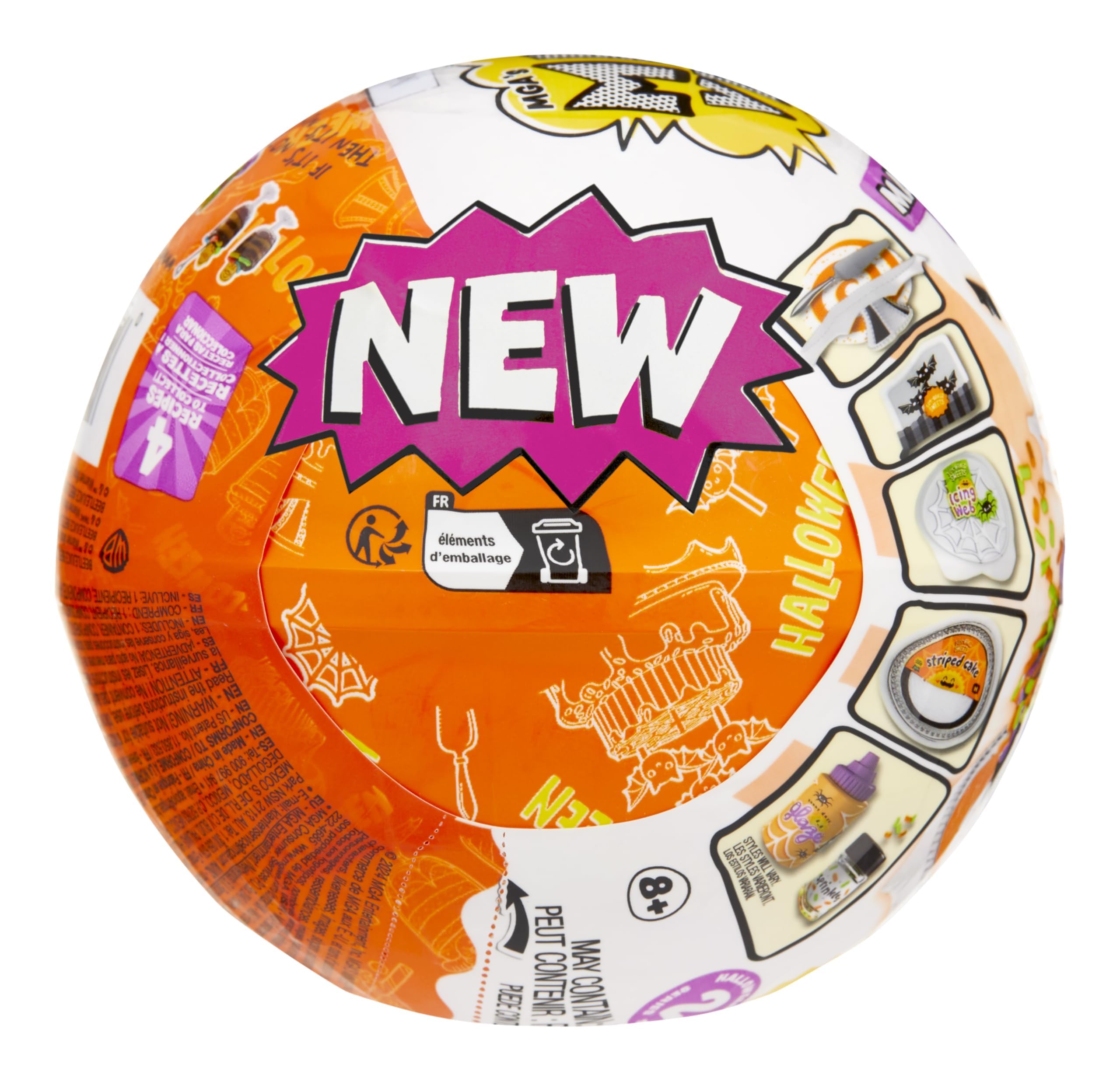 MGA's Miniverse Make It Mini Food Halloween Series 2 - Beetlejuice Beetlejuice Mini Diner Collectible, DIY Resin Play Set for Kids Ages 8+ 6