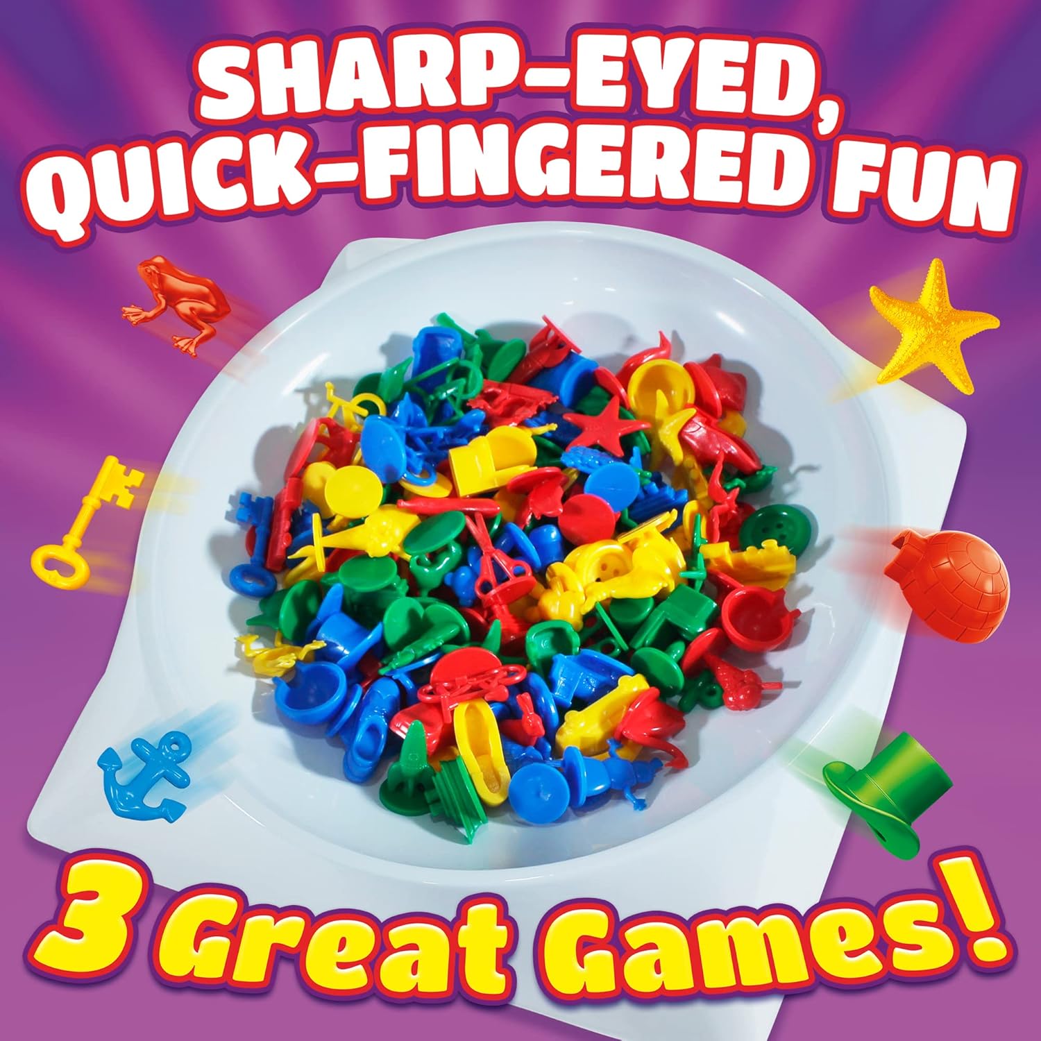 Drumond Park Dig In 3-in-1 Family Board Game for 2-4 Players 4