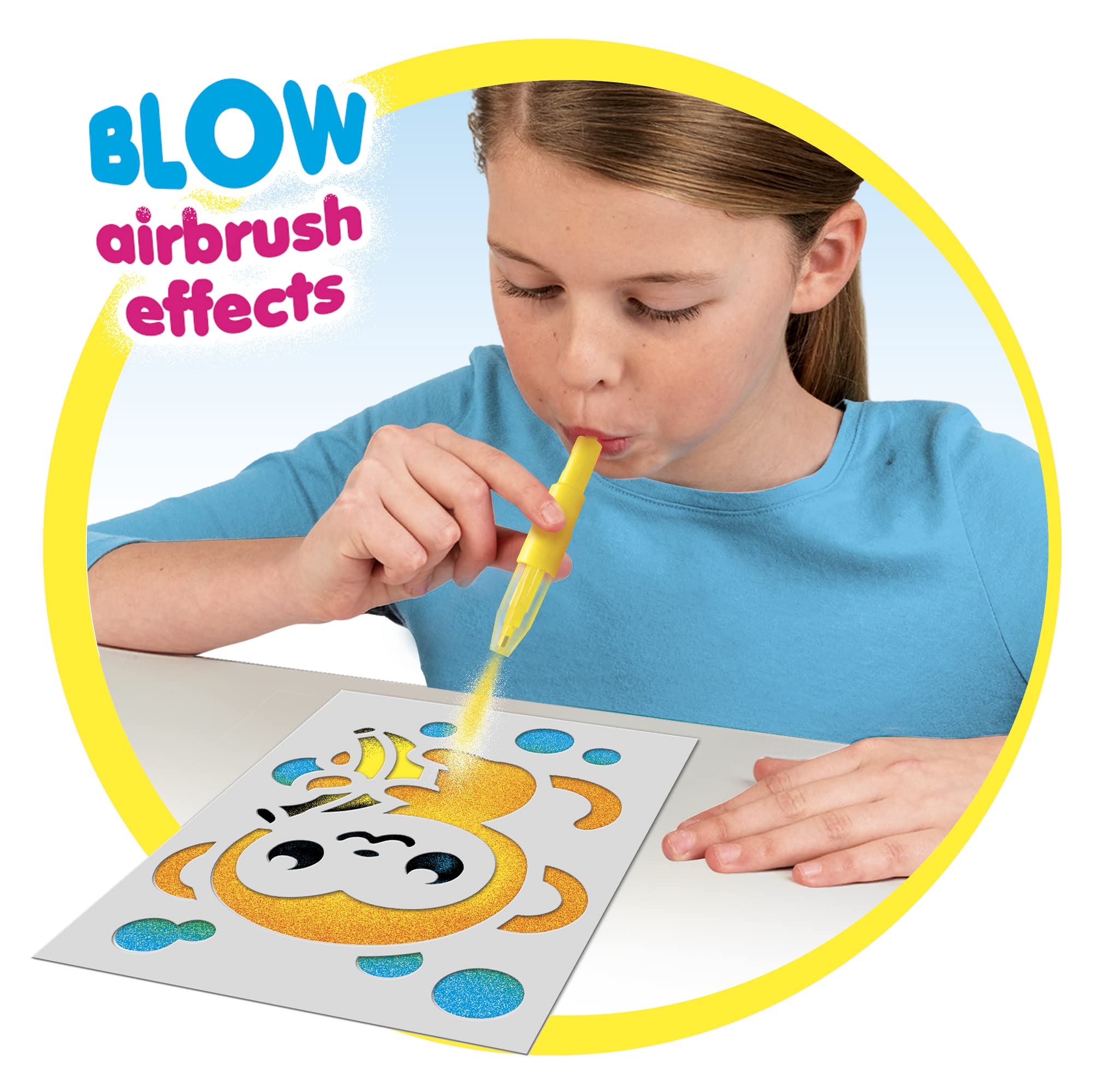 John Adams BLOPENS Animal Mini Kit - Airbrush Art for Kids 4+ 4