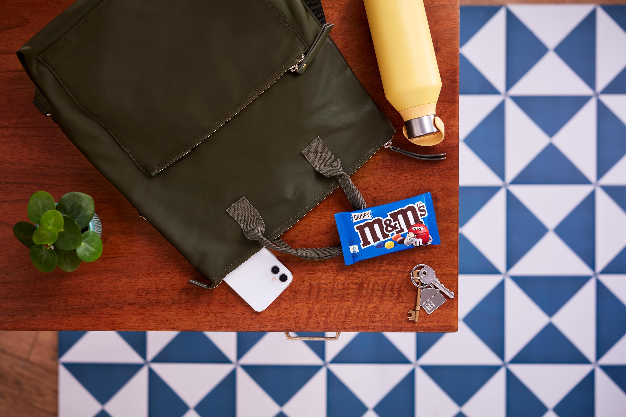 M&M's Crispy Chocolate Bulk Box - 24 Pack Movie Night Snacks, Chocolate Gifts 5