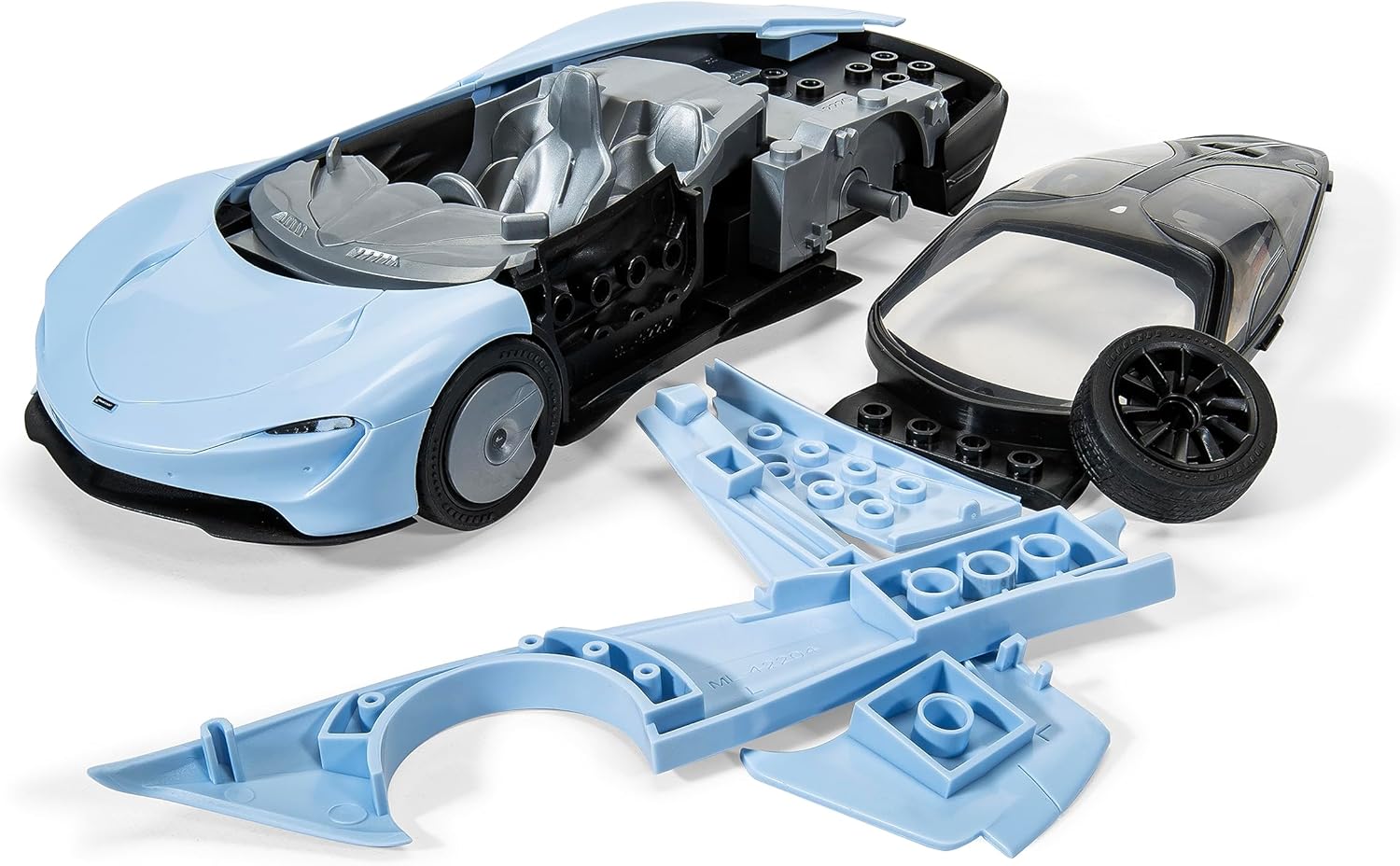 Airfix QuickBuild McLaren Speedtail Model Kit - 37-Piece Plastic Car Model for Ages 14+ 7