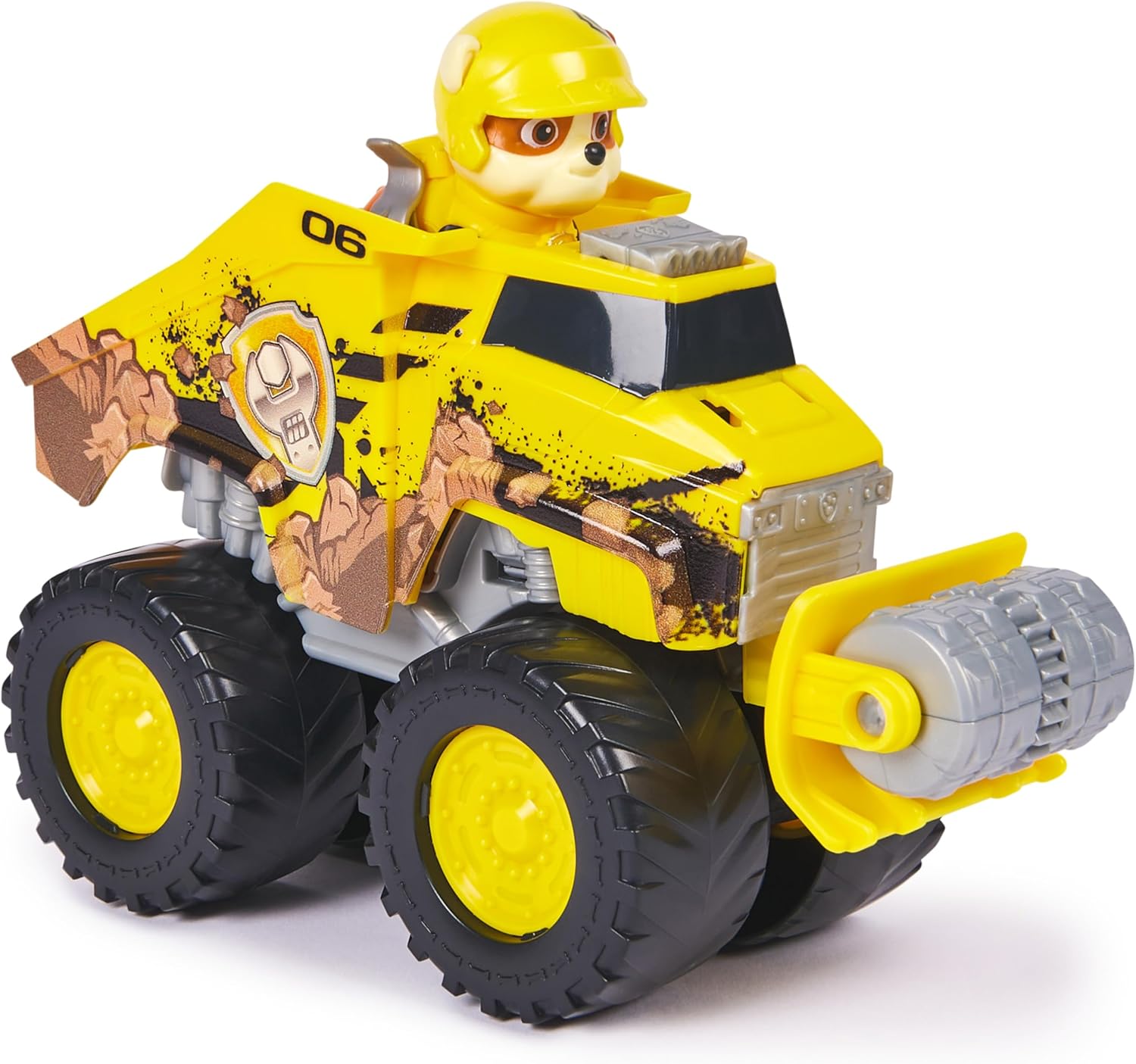 Paw Patrol: Rescue Wheels Rubble’s Bulldozer - Transforming Toy Truck with Action Figure 4