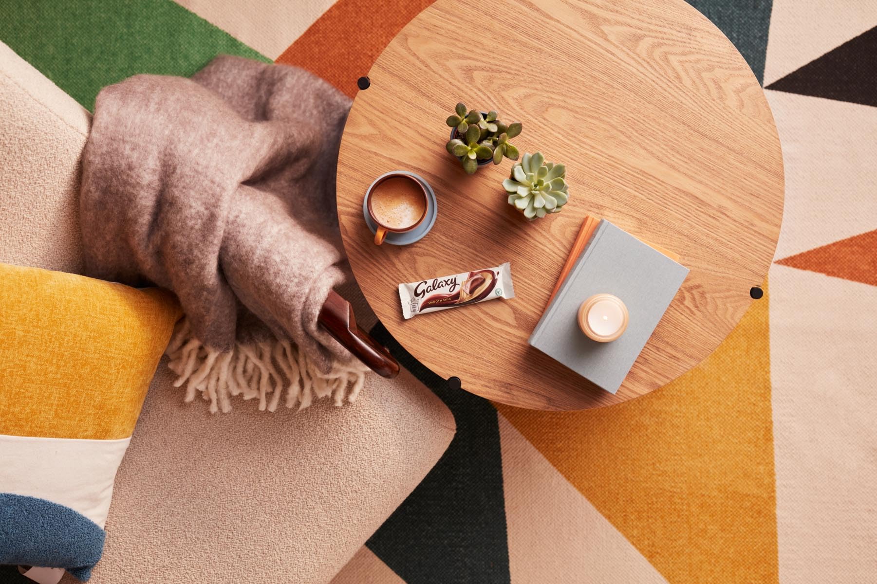 Galaxy Smooth Milk Chocolate Bars, Sharing Pack, 4 x 42g 9