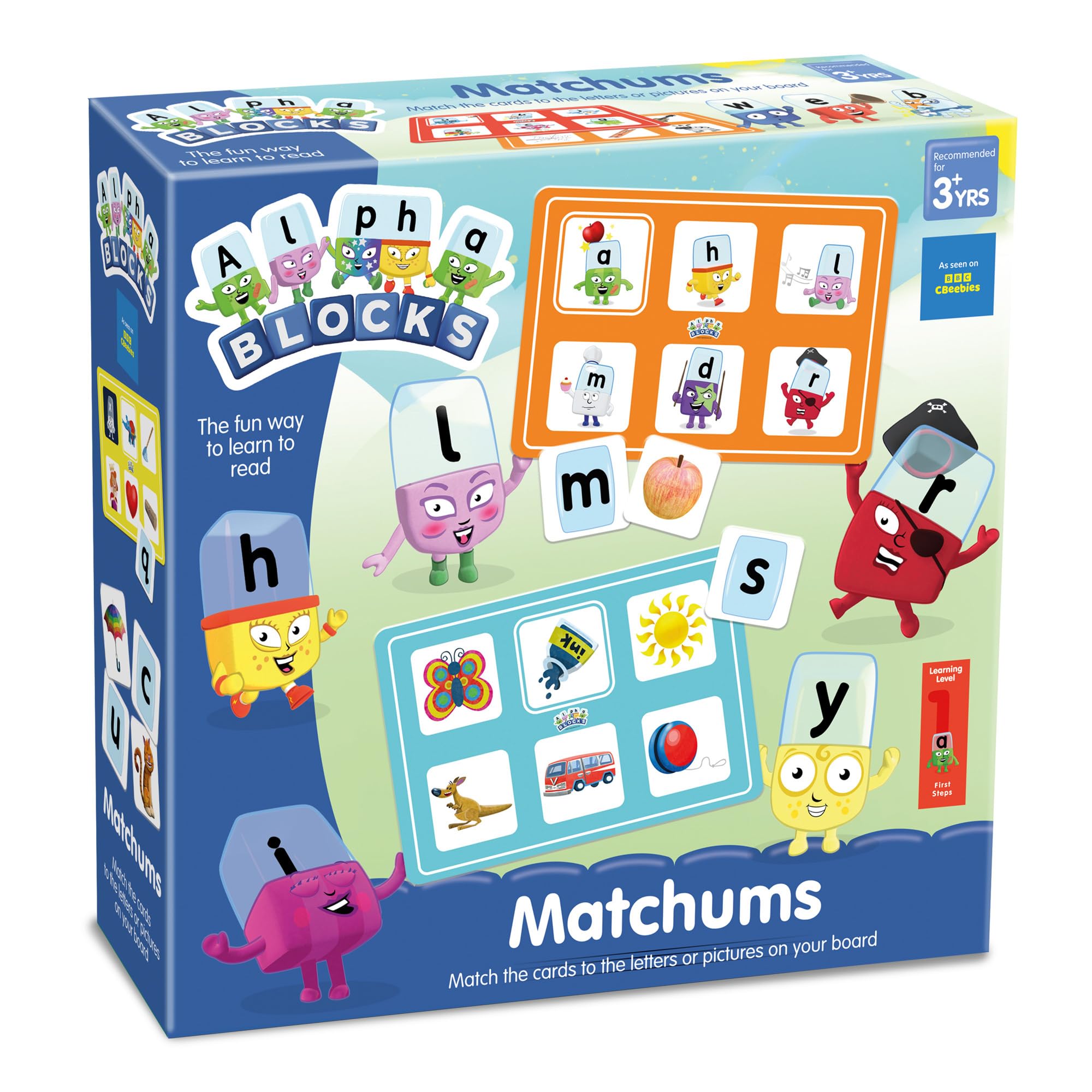 Alphablocks Matchums Learning Game - Match Letter and Picture Cards for Early Literacy 9