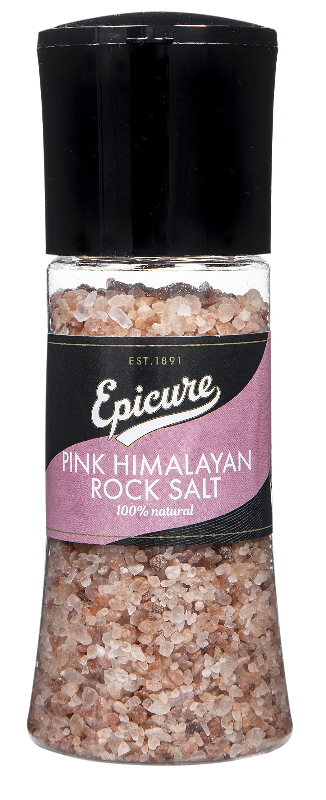 Epicure - Pink Himalayan Rock Salt Freshly Ground Seasoning Grinders, 320 g