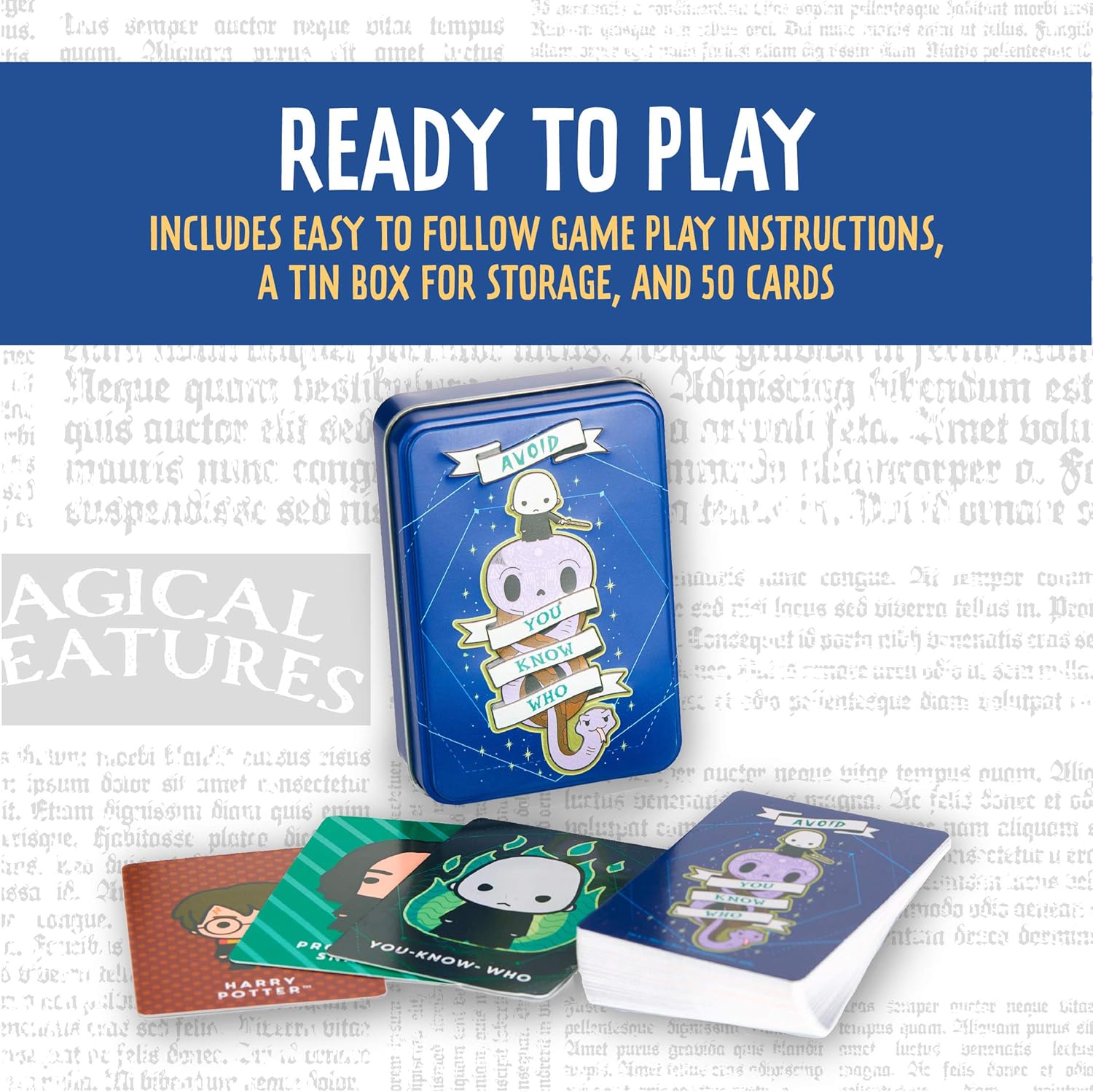 Avoid You Know Who Card Game - Official Harry Potter Merchandise by Paladone 3