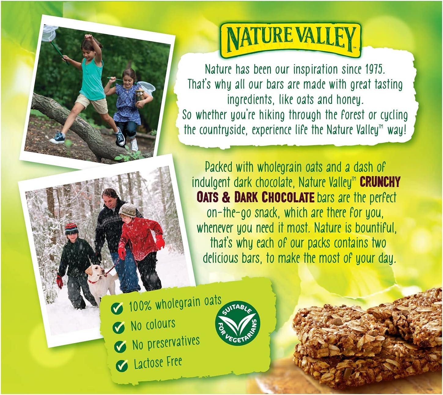 Nature Valley Oat & Chocolate Cereal Bars - 50 Bars (Pack of 5 x 10) 8