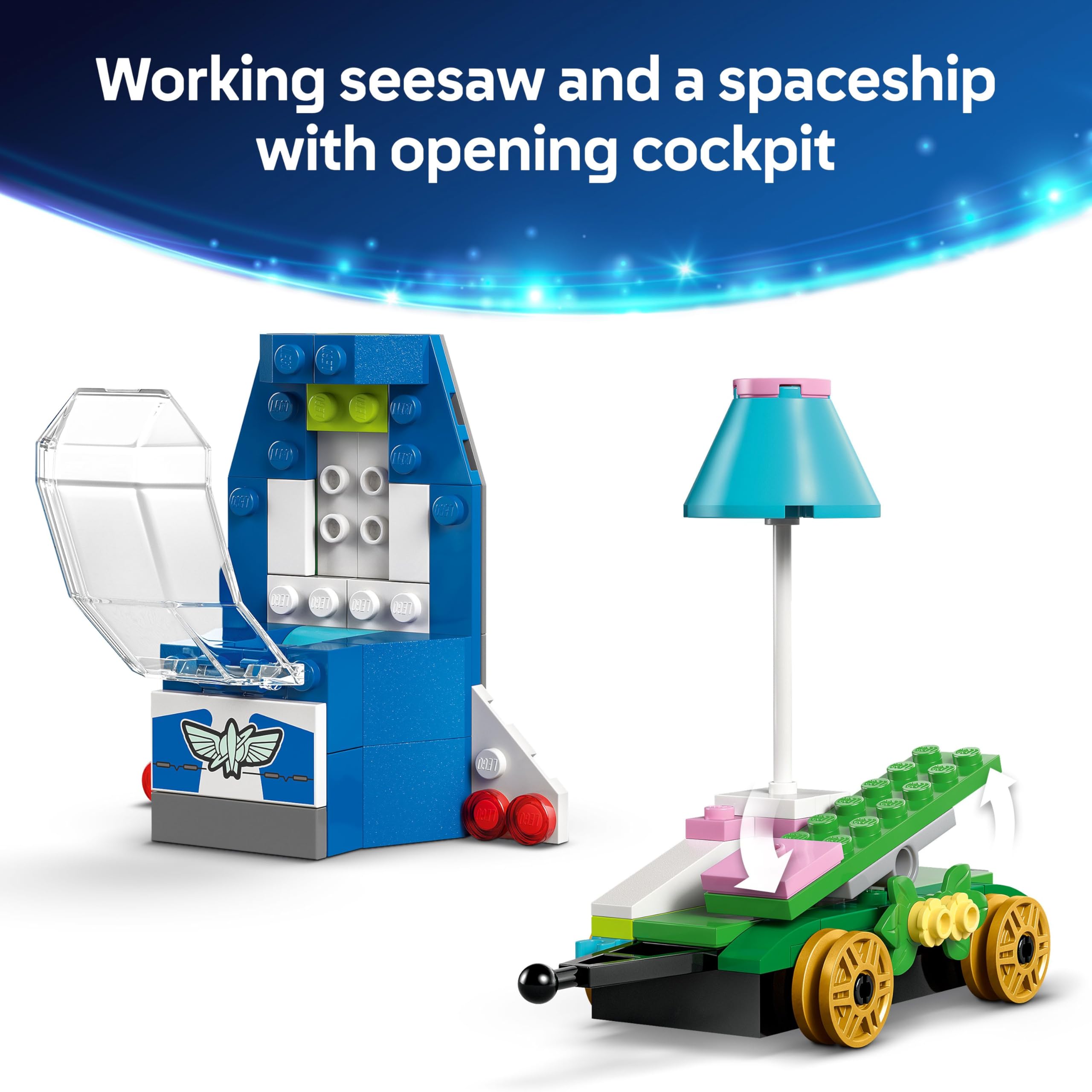 LEGO Disney and Pixar’s Toy Story Celebration Train & RC Car Building Set for Kids 4+ 5