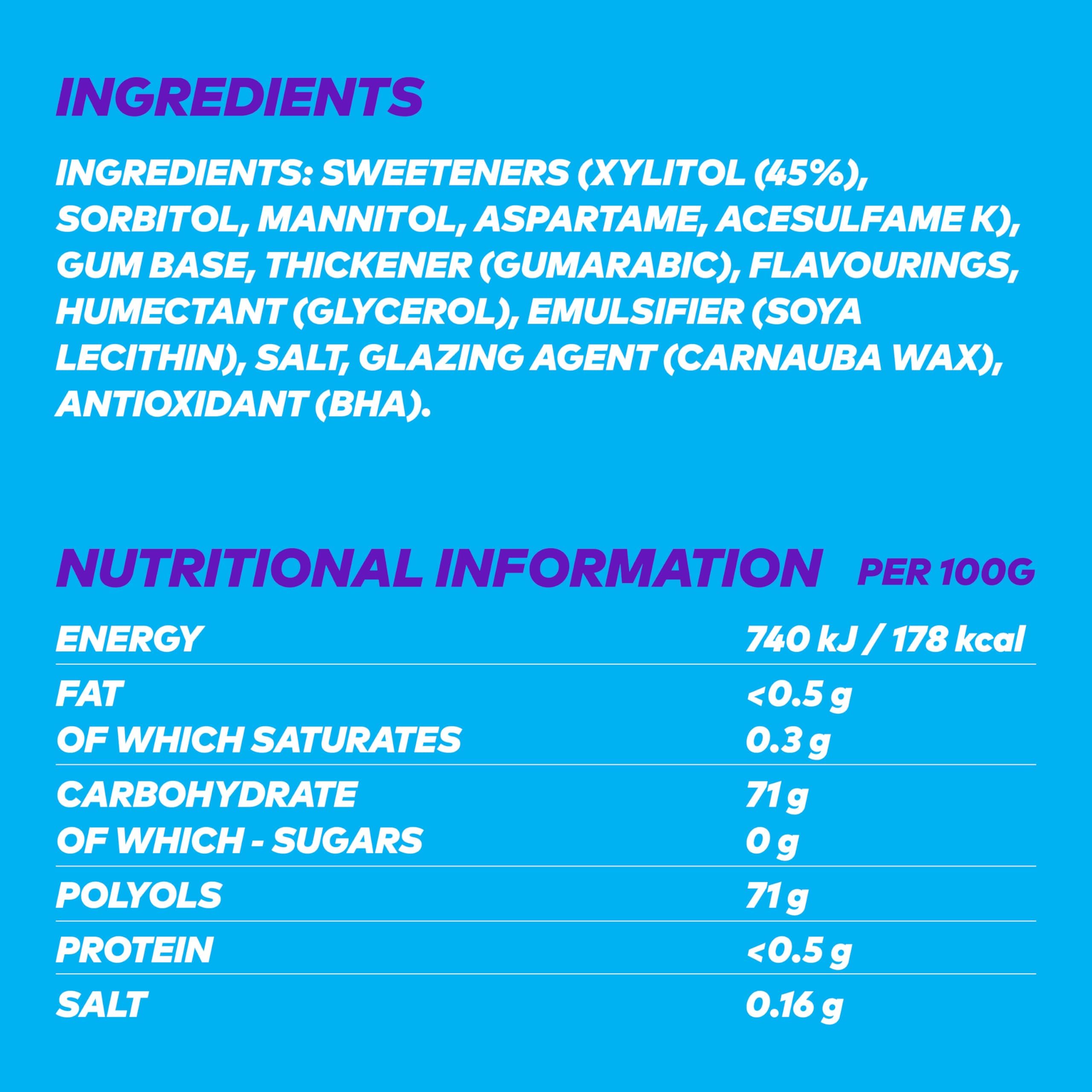 Extra Plus Hydro Spearmint Sugar Free Chewing Gum | Bulk Case 16 Packs (112 Pieces) 2