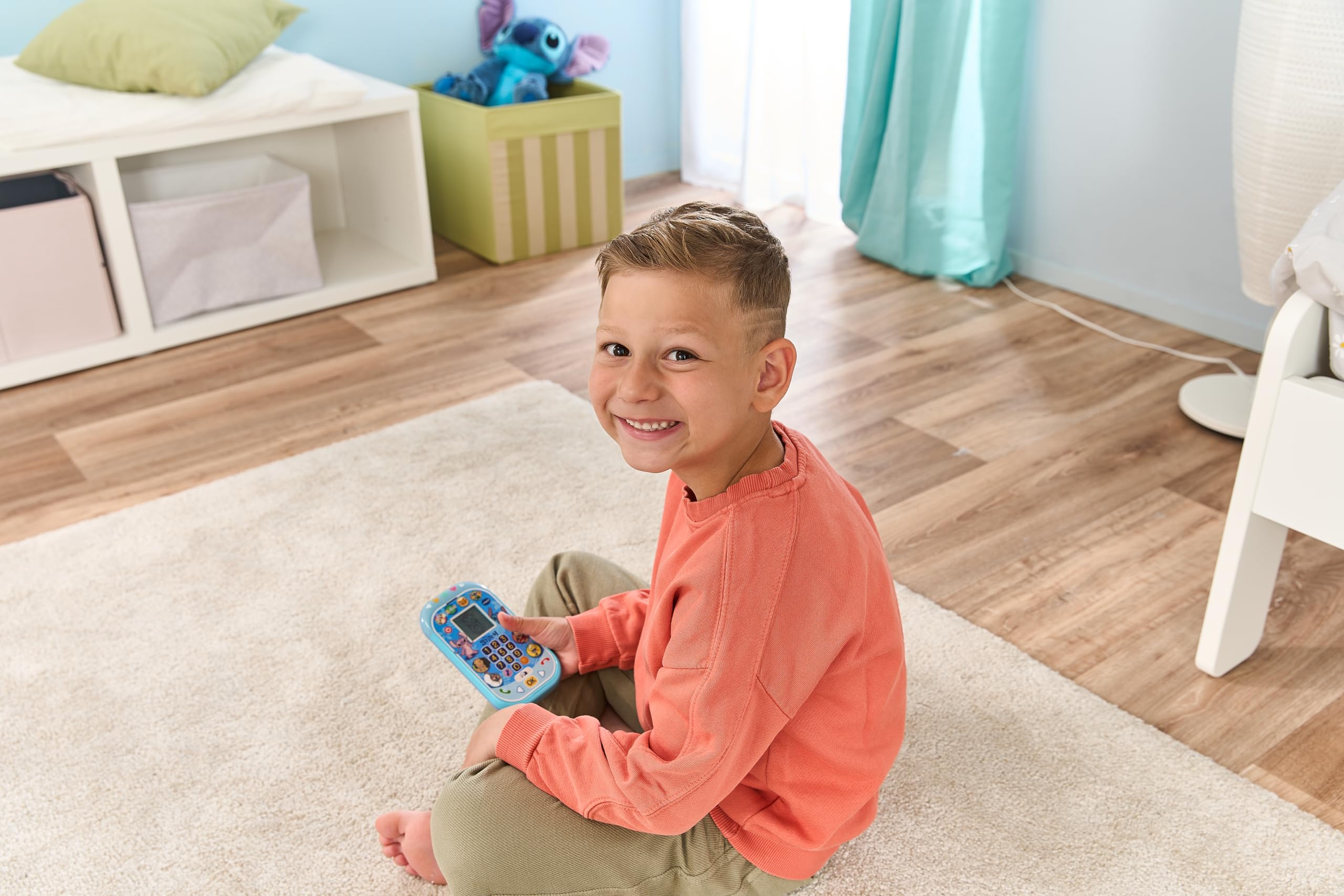 VTech Stitch Learning Phone - Interactive Educational Toy for Ages 4+ 5