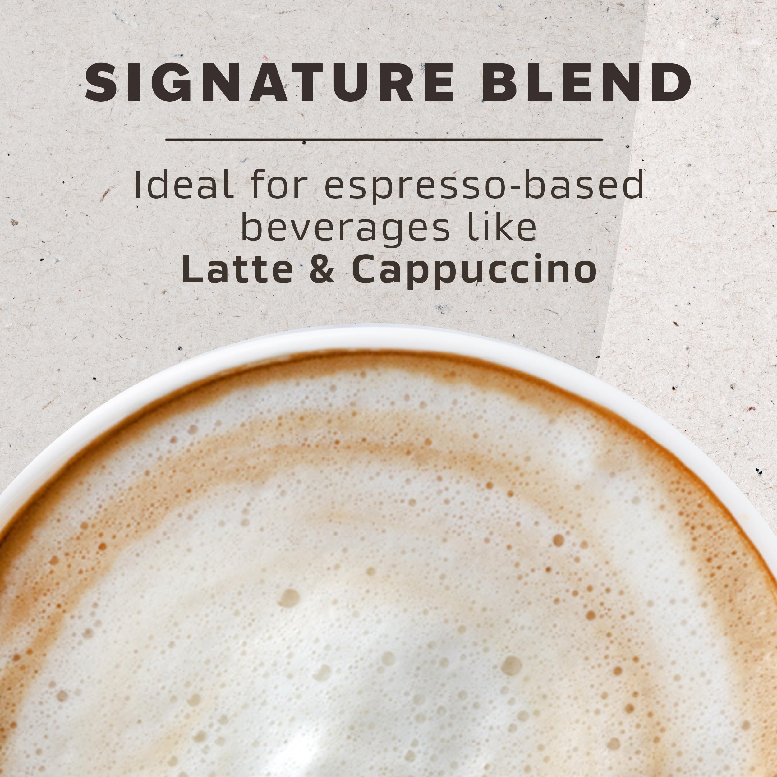 NESCAFÉ BARISTA Signature Blend Whole Coffee Beans, Medium Roast, 7/10 Intensity, 1kg 6