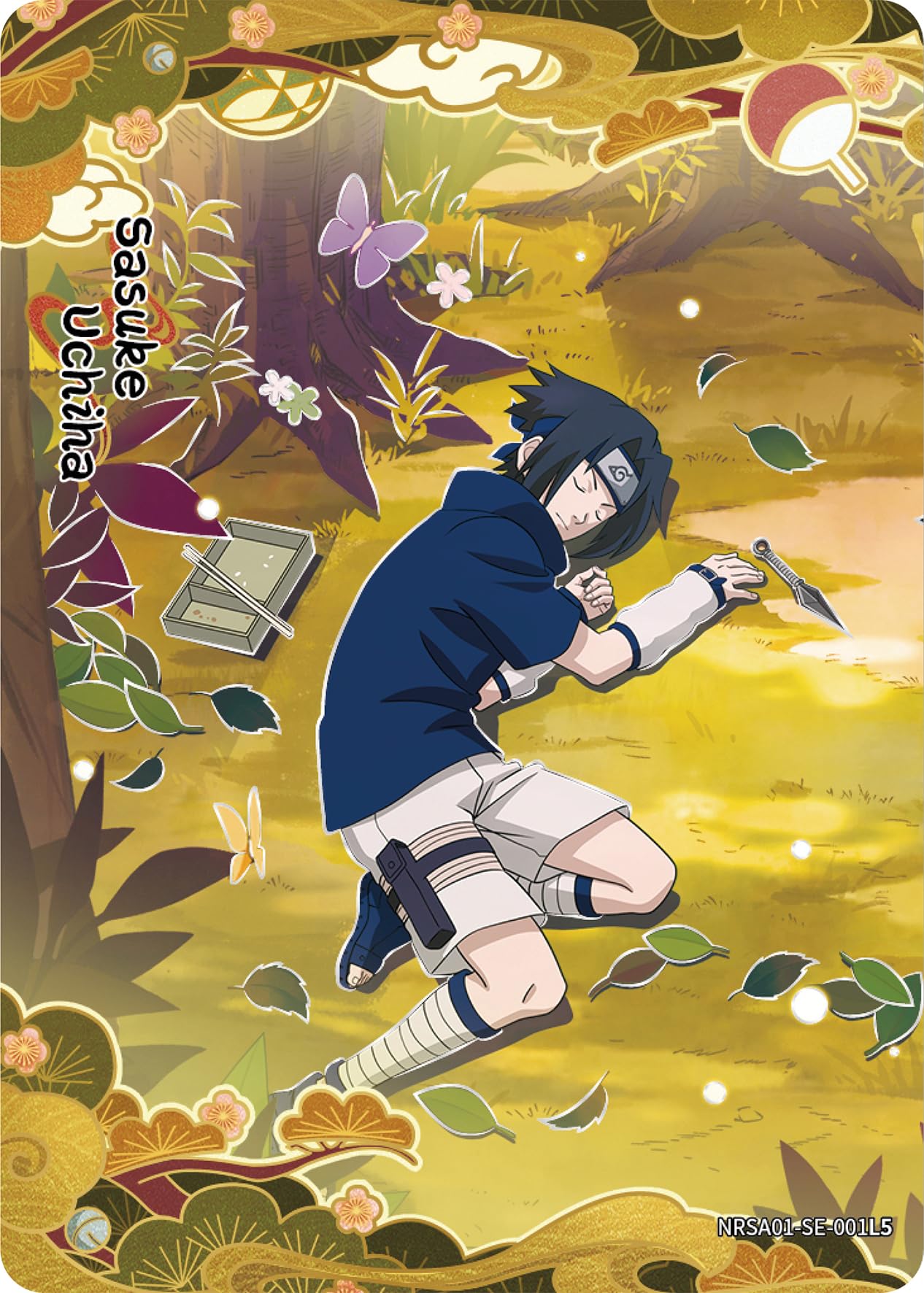 Kayou Naruto Earth Trading Cards - Display of 20 Envelopes | 8 Cards Per Envelope | Paper