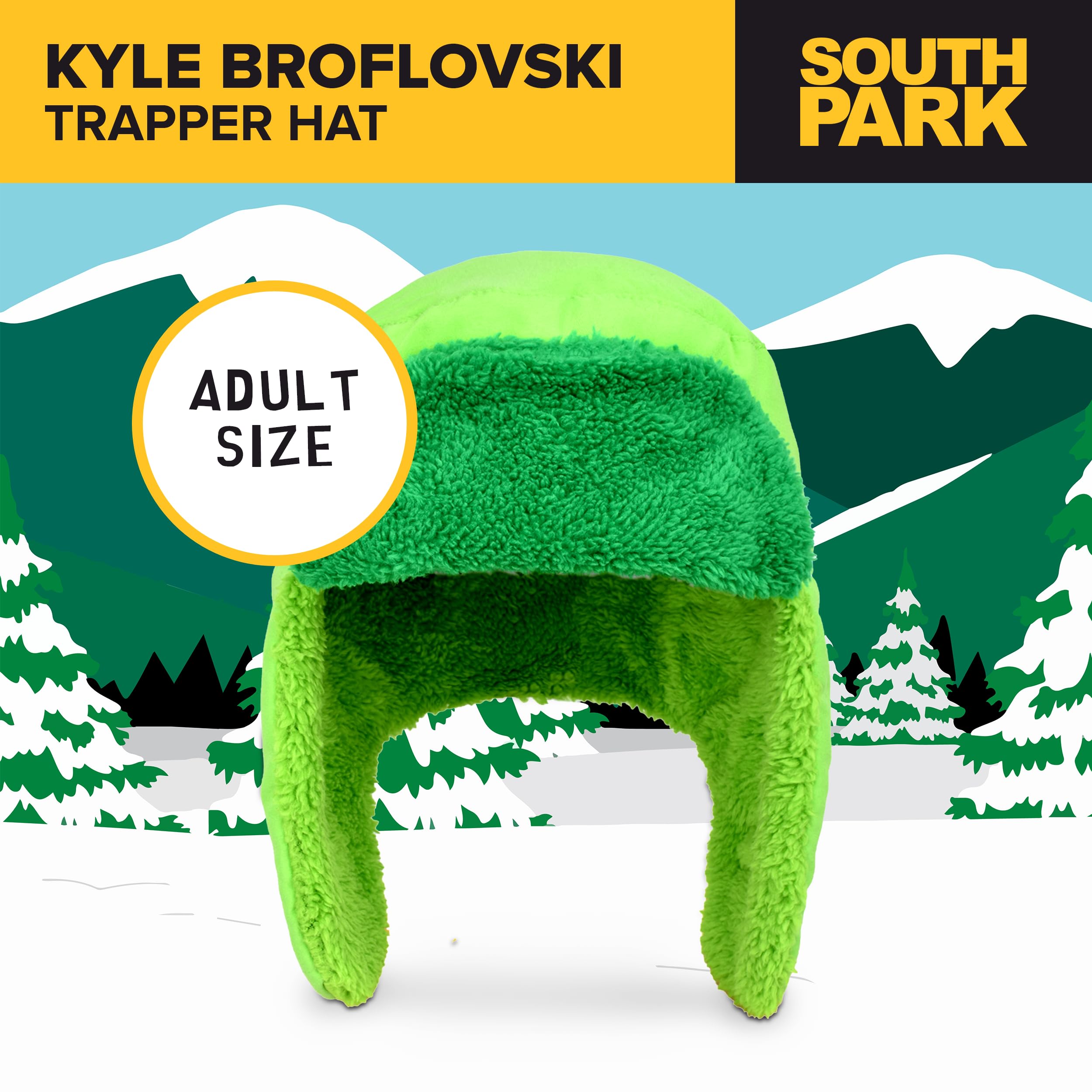 South Park Kyle Broflovski Acrylic Cosplay Trapper Hat for Men 3