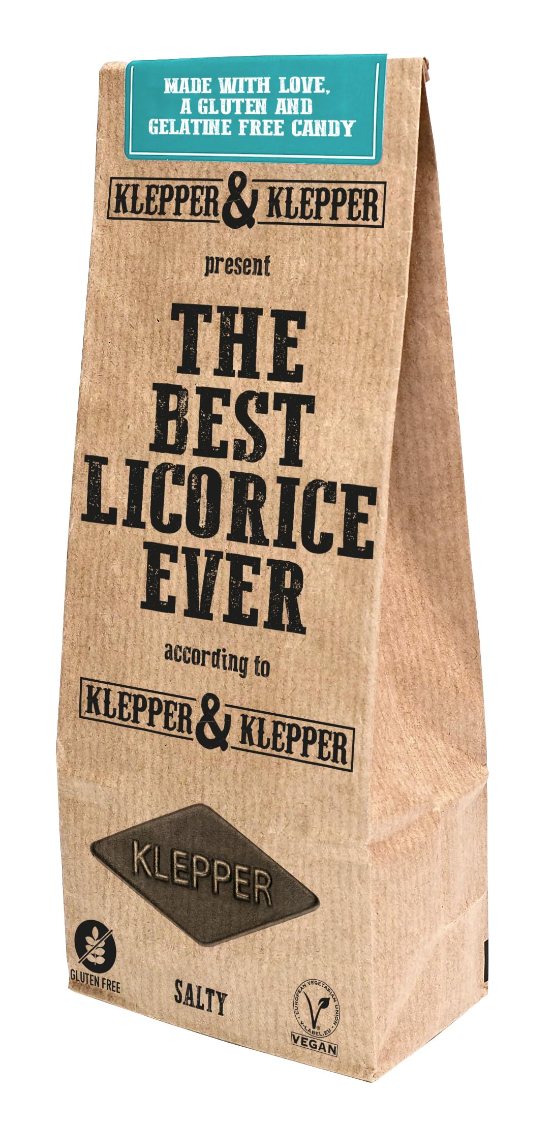 Klepper & Klepper Salty Licorice - Celtic Sea Salt Flavored Licorice Treat