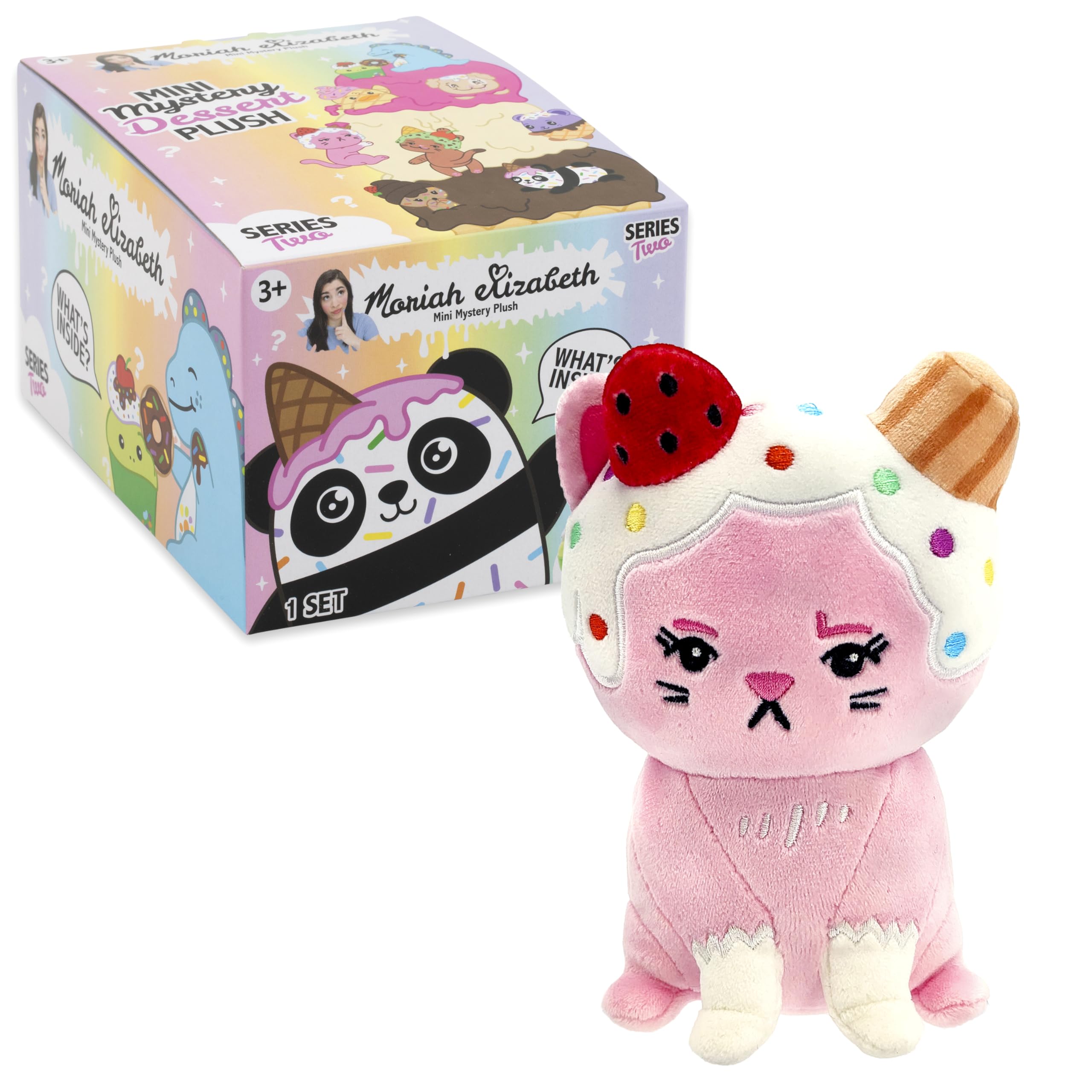 Moriah Elizabeth 6" Mini Mystery Plush Series 2 - Dessert-Themed Collectible Plush, 1 of 9 Blind Box 6
