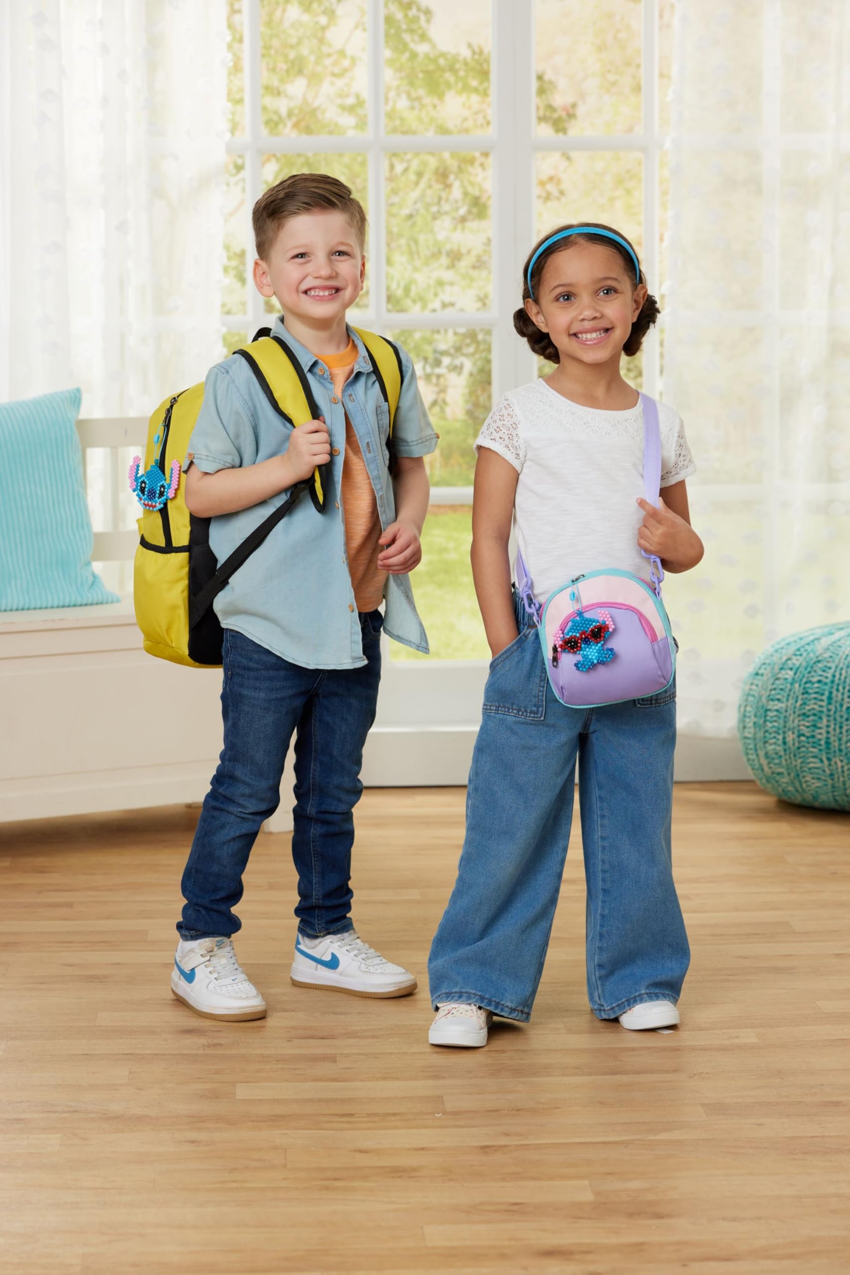 Aquabeads 35119 Stitch Keychain Craft Kit - Arts & Crafts Bead Set for Kids 4+ 4