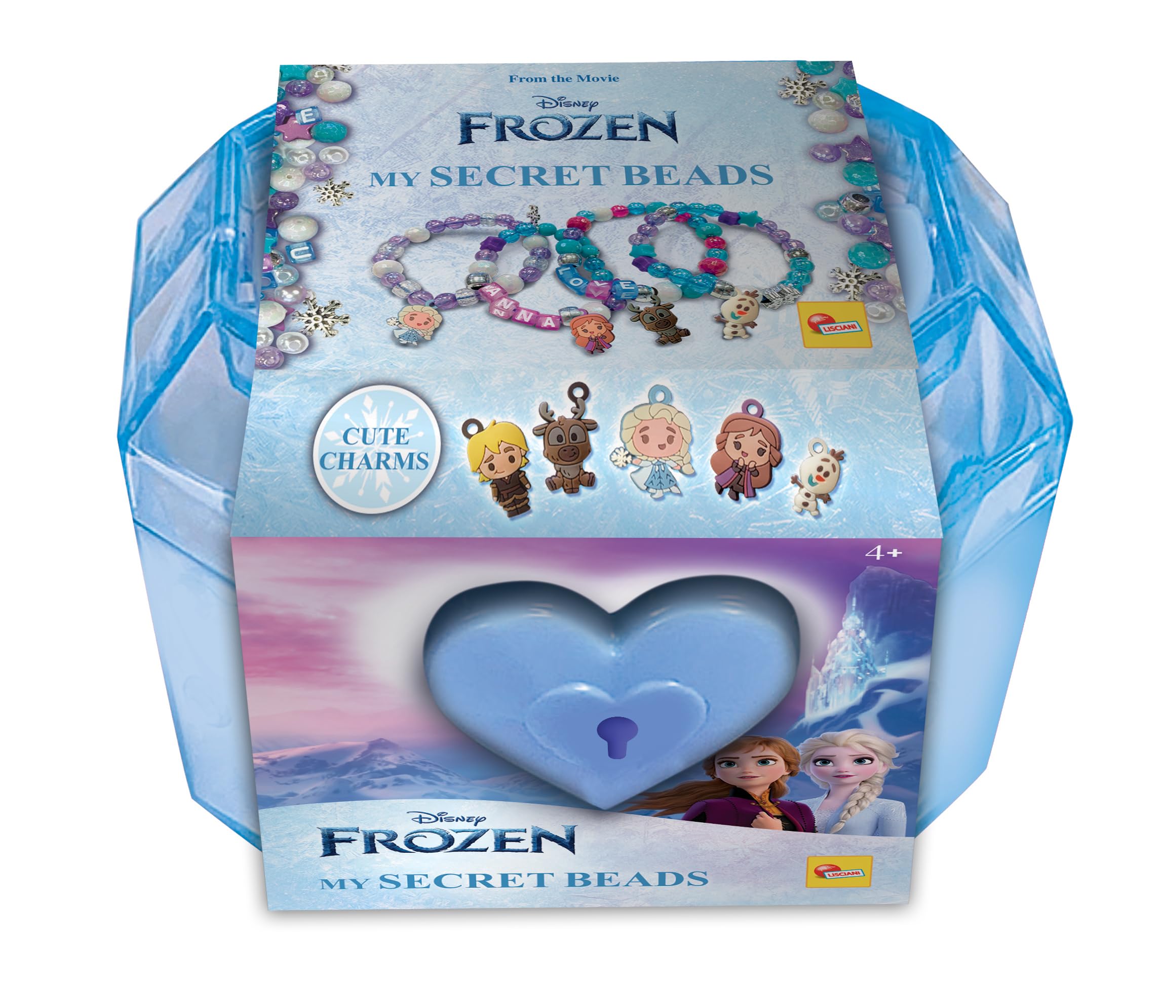 Liscianigiochi FROZEN: My secret Beads Jewellery Creation Kit for Kids 3+ 1