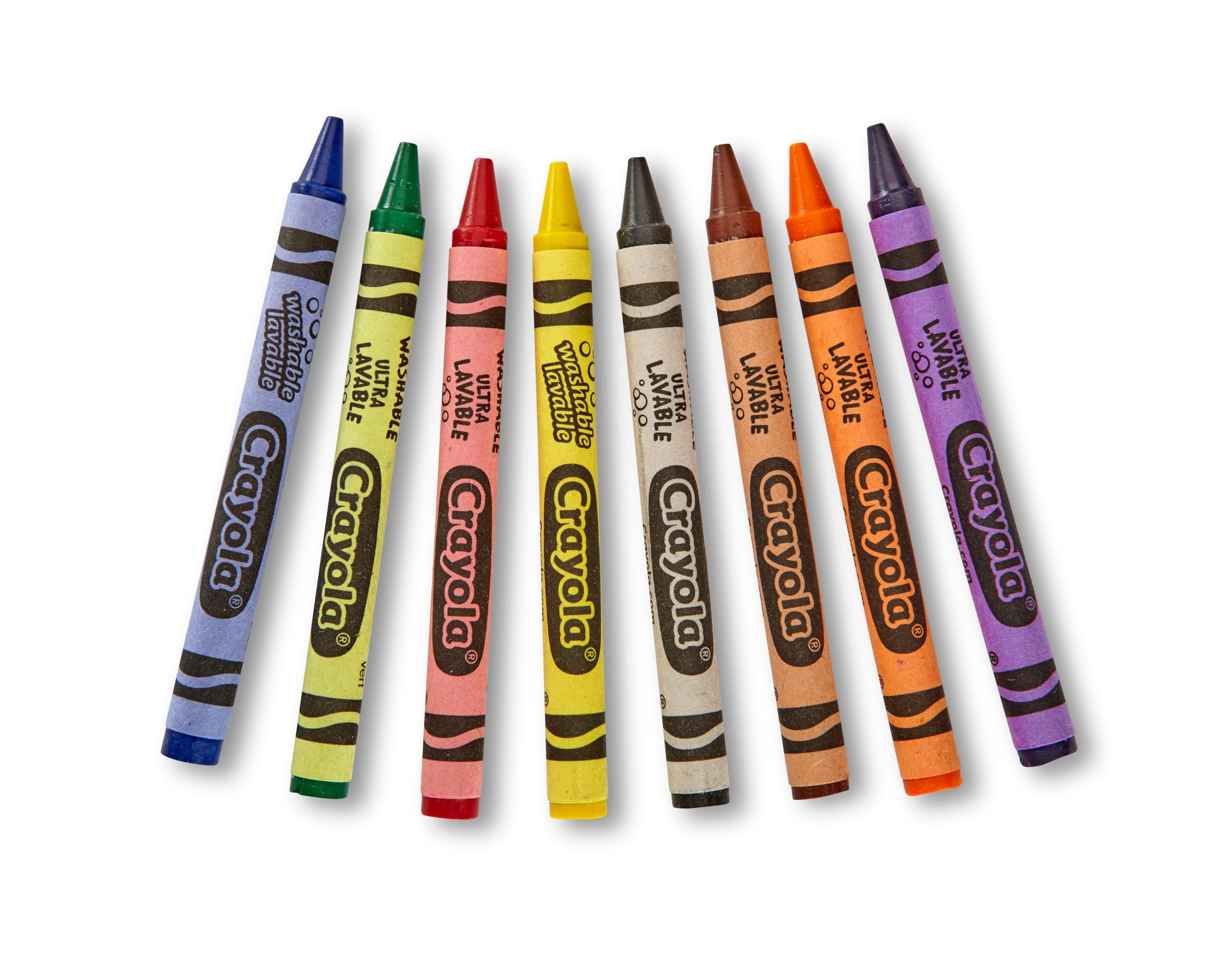 Crayola Ultra-Clean Washable Large Crayons - 8-Count Art Set 6