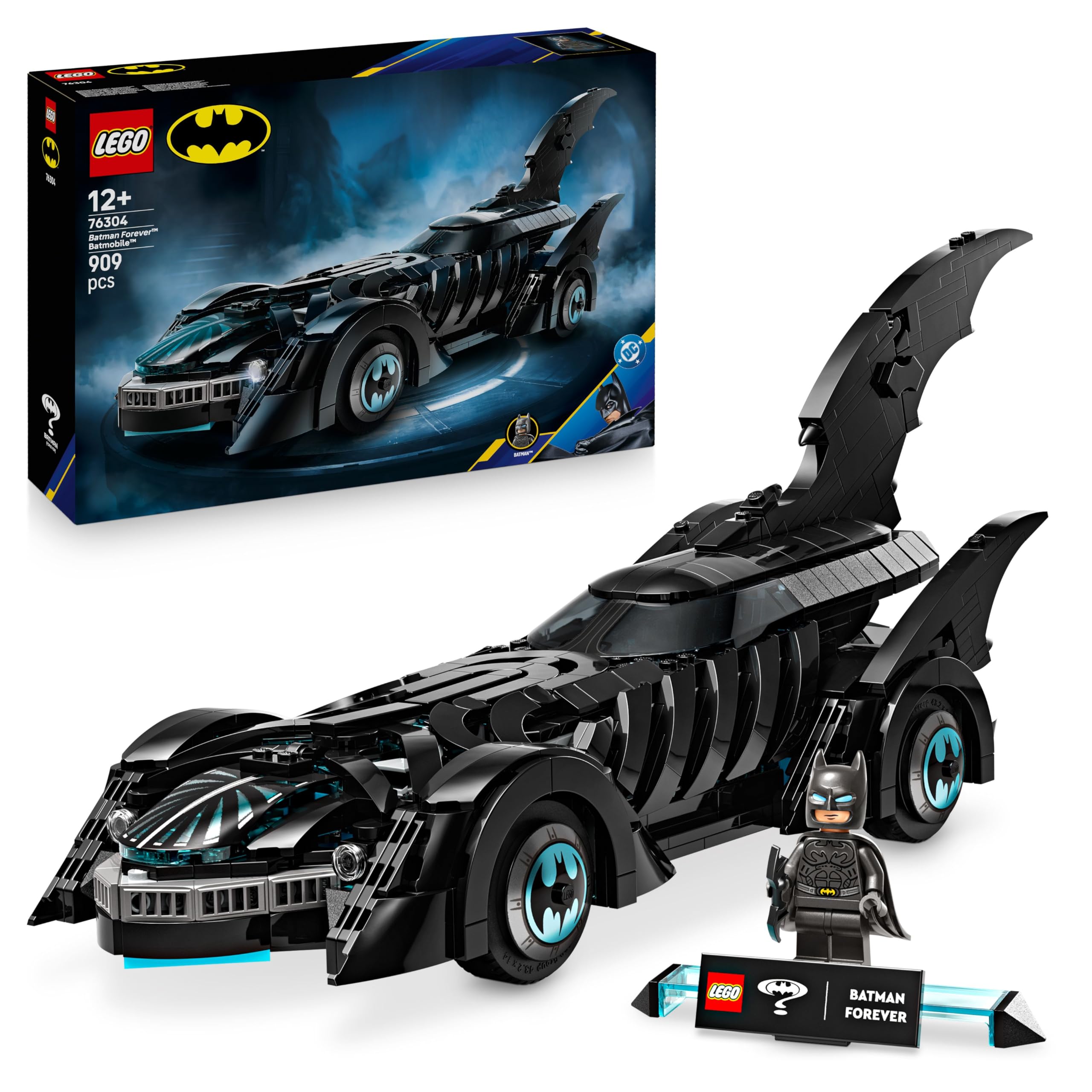 LEGO DC Batman Forever Batmobile Building Set | Ages 12+ | Model 76304
