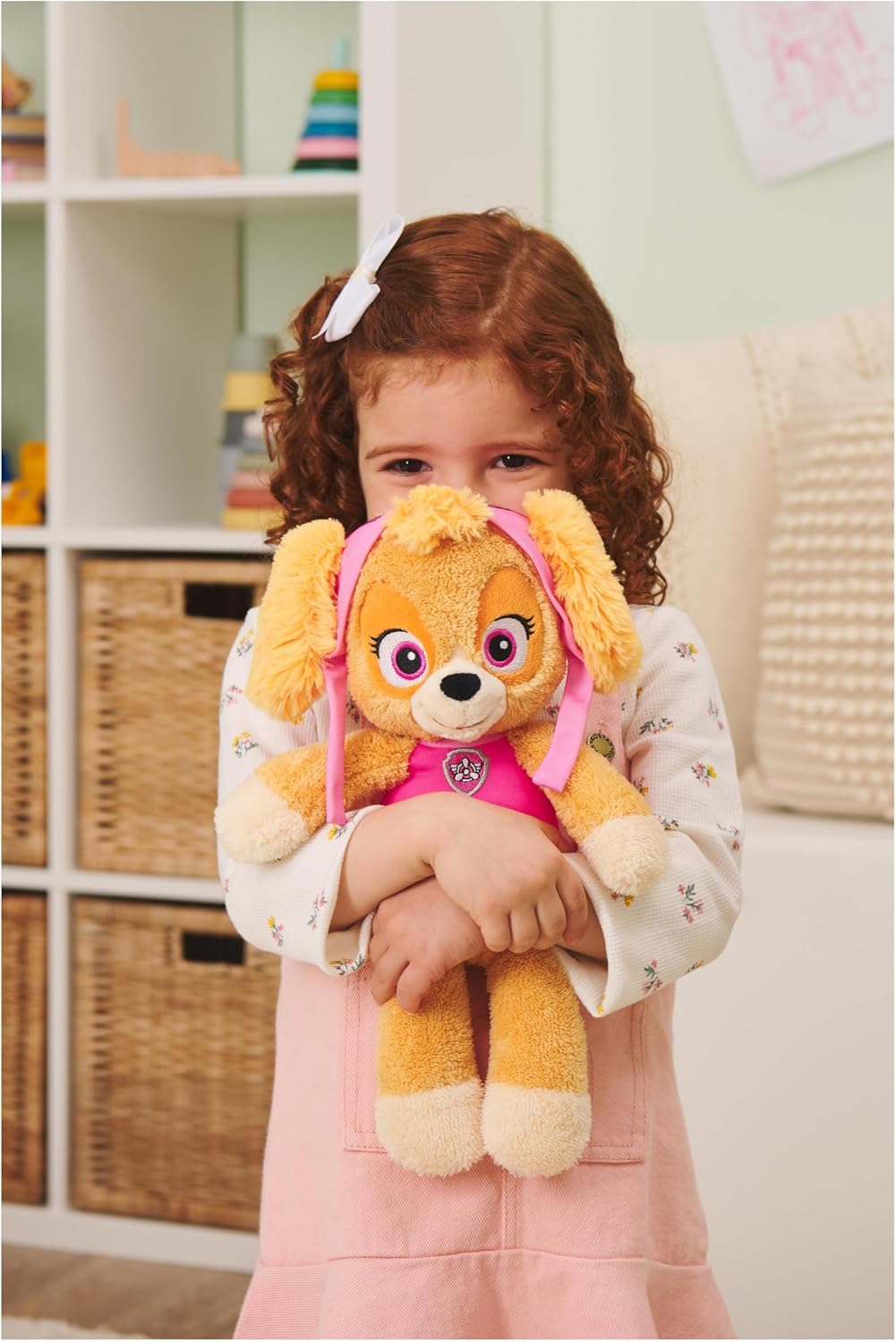 GUND PAW Patrol Skye Take-Along Buddy Plush Toy - 33cm Floppy Body for Toddlers 3