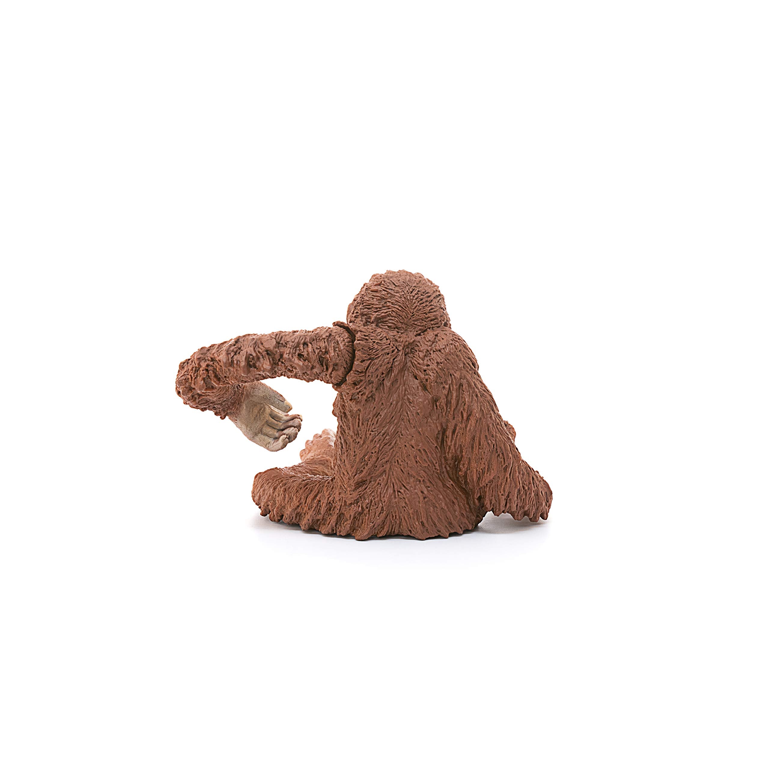 SCHLEICH Orangutan Female Figurine - Movable Arms & Fruit-Holding Jungle Animal Toy for Kids 4