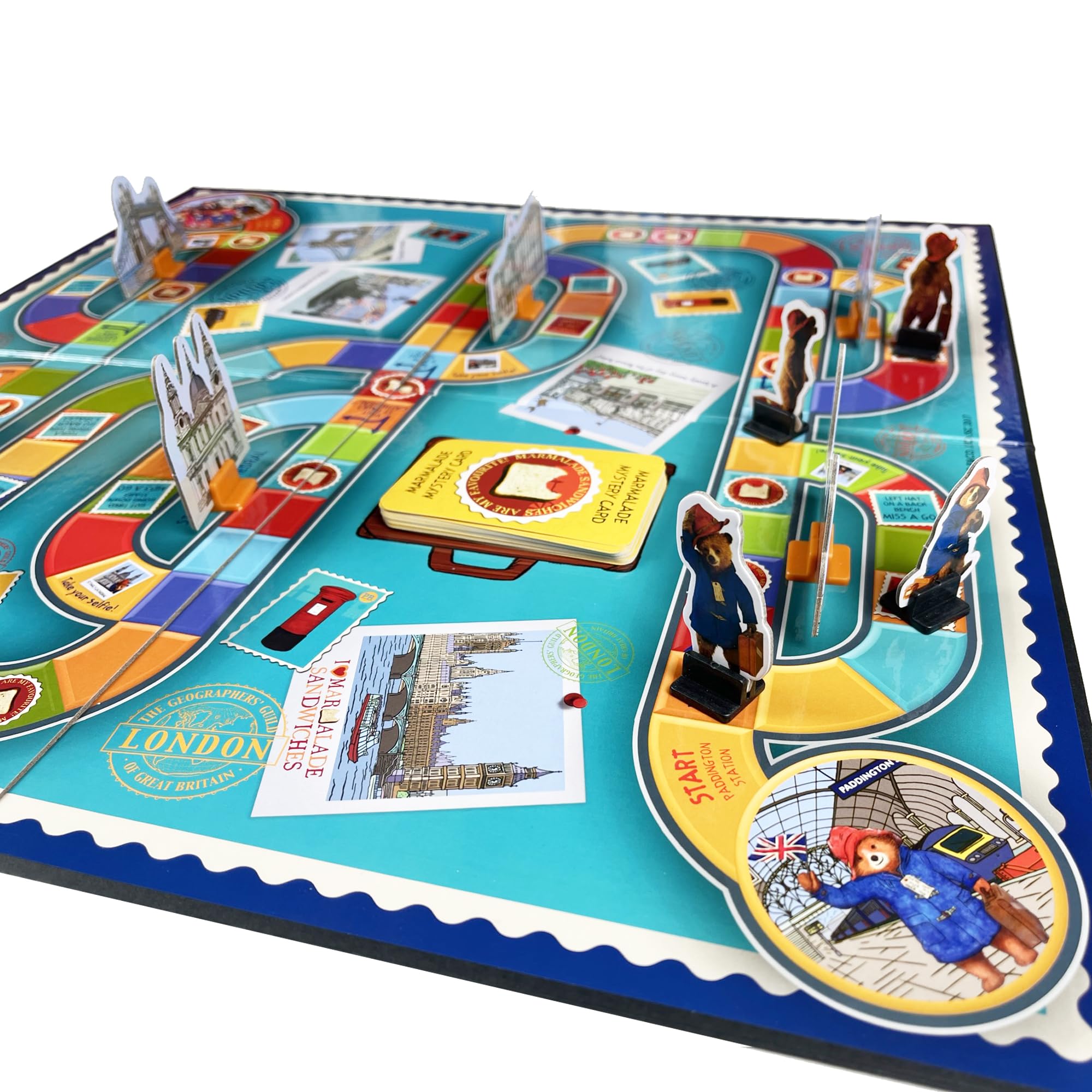 University Games Paddington Bear Movie Board Game - Sightseeing Adventures for Kids 7